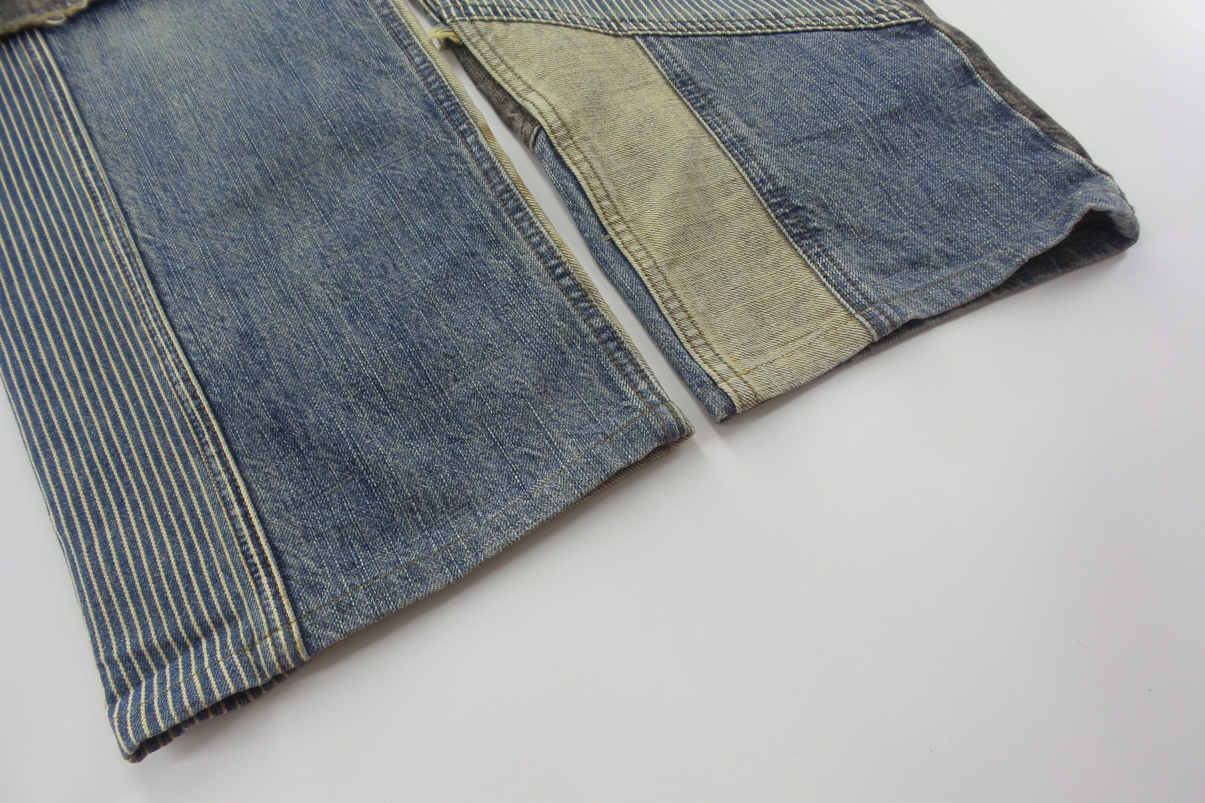 PPFM PPFM Reconstructed Denim Patchwork Jeans W31xL39 Size US 31 - 7 Thumbnail