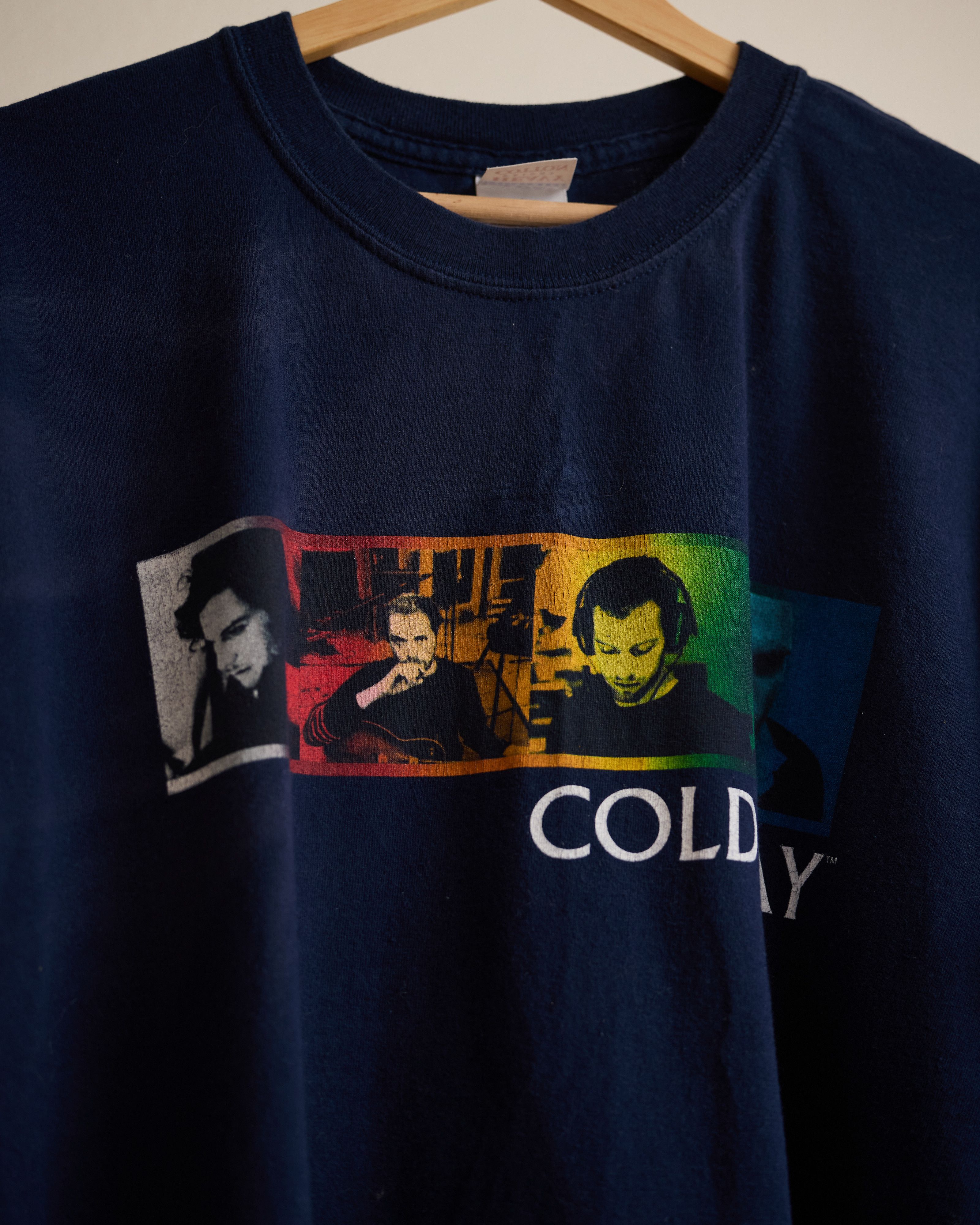 Vintage Vintage 2005 Coldplay Twisted Logic X&Y Tour Shirt Size US L / EU 52-54 / 3 - 2 Thumbnail