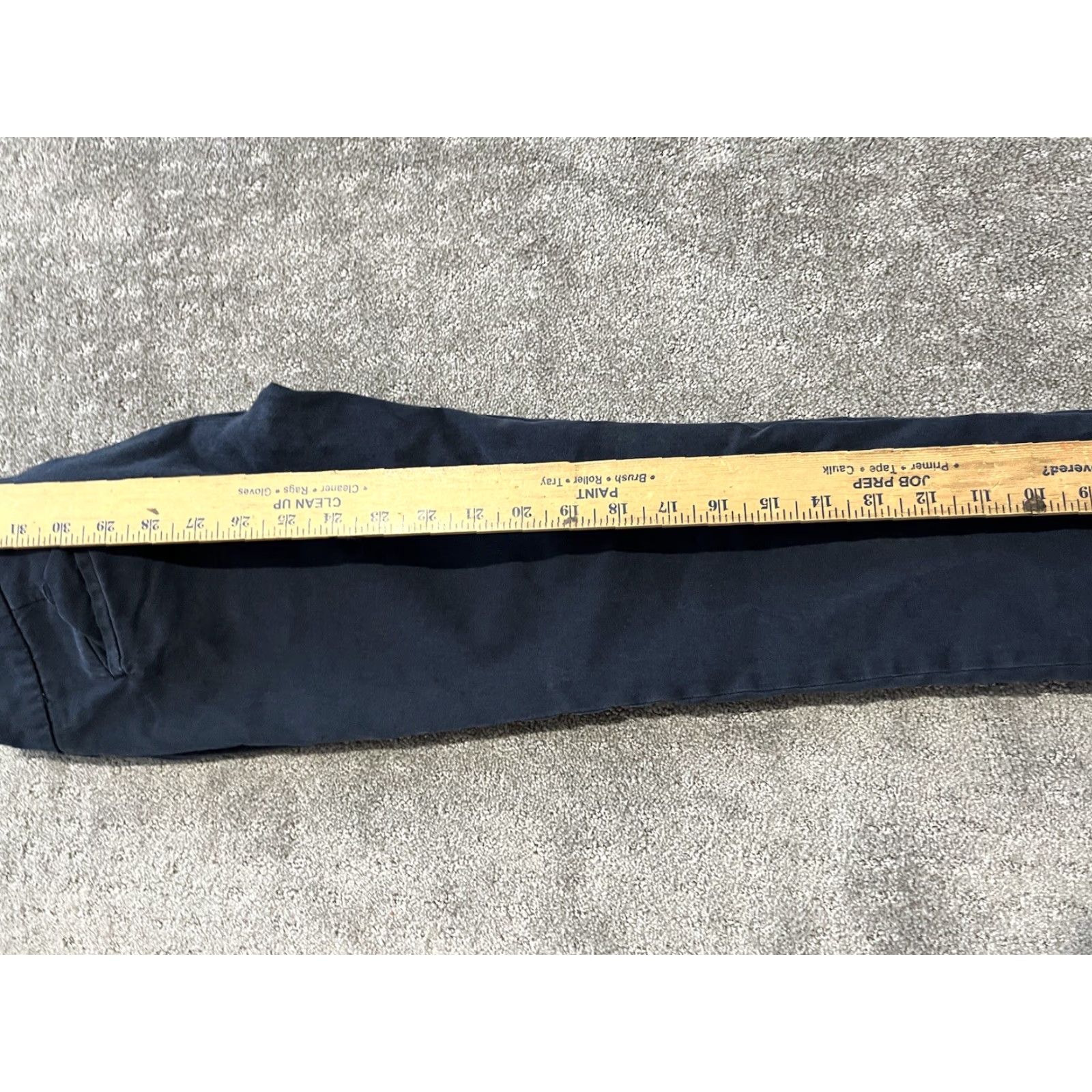 Ann Taylor Ann Taylor Loft Pants Womens Size 00 Navy Solid Stretch Skinny Ankle 26in Inseam Size 24" / US 00 / IT 34 - 7 Thumbnail