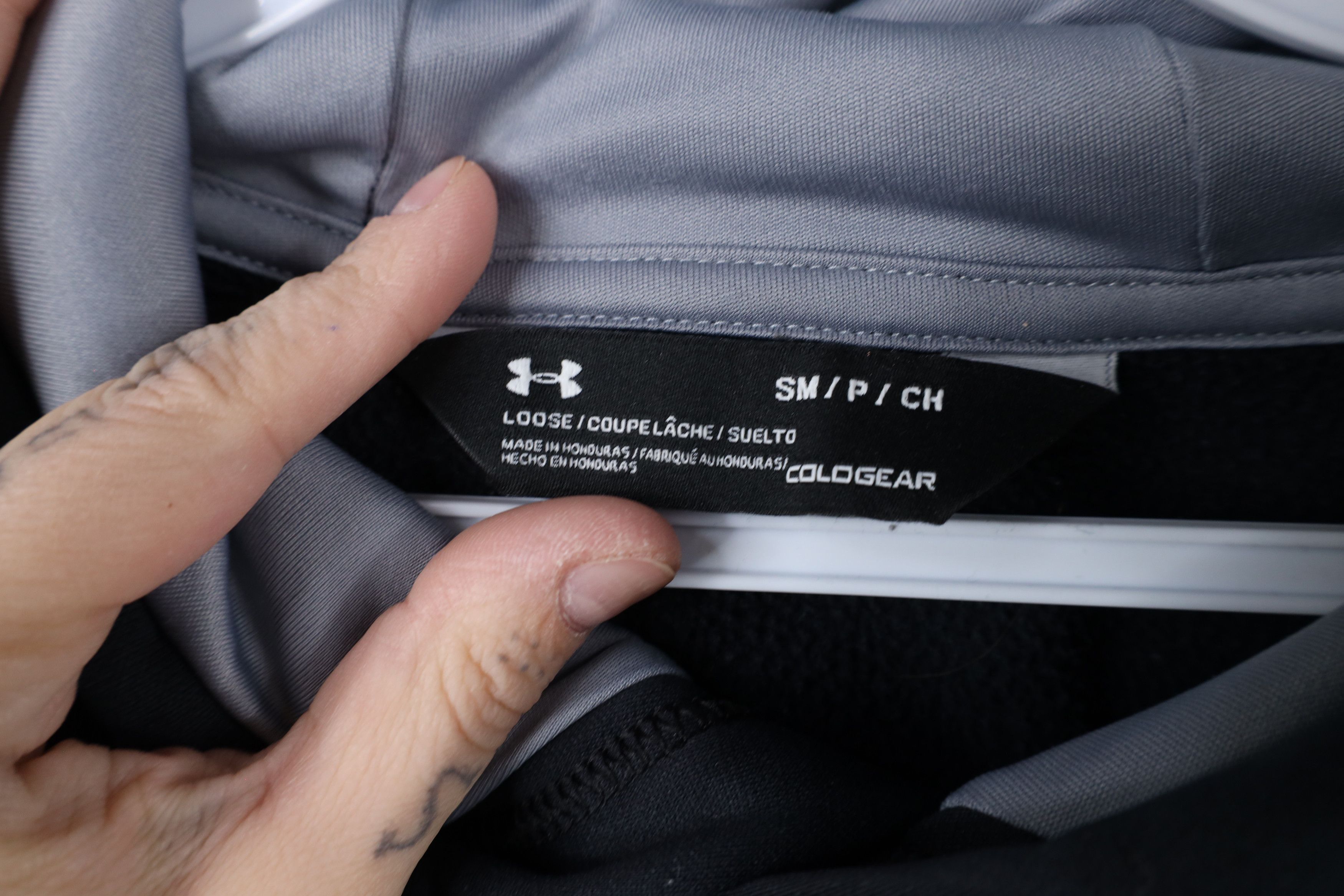 Under Armour × Vintage Under Armour USHL United States Hockey League Hoodie Black Size US S / EU 44-46 / 1 - 9 Thumbnail