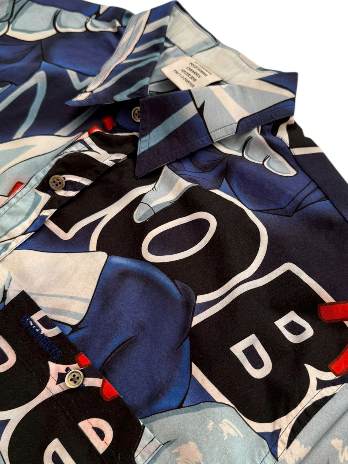 Vetements 2019 Anime Dragon Ball Oversized Shirt Size US S / EU 44-46 / 1 - 7 Thumbnail