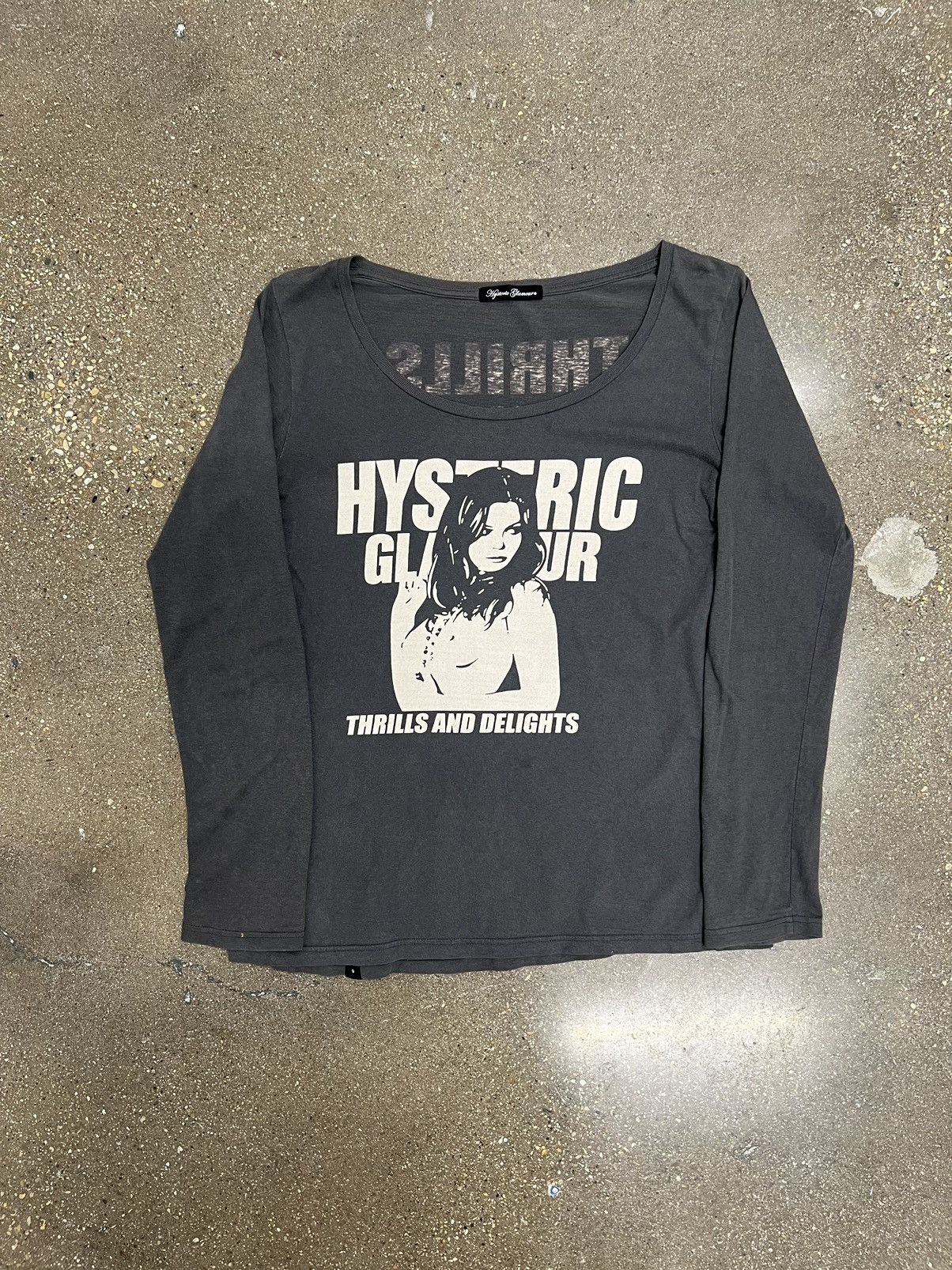 Hysteric Glamour Thrills And Delights Long Sleeve Shirt - Tops Hysteric Glamour Thrills And Delights Long Sleeve Shirt - Tops