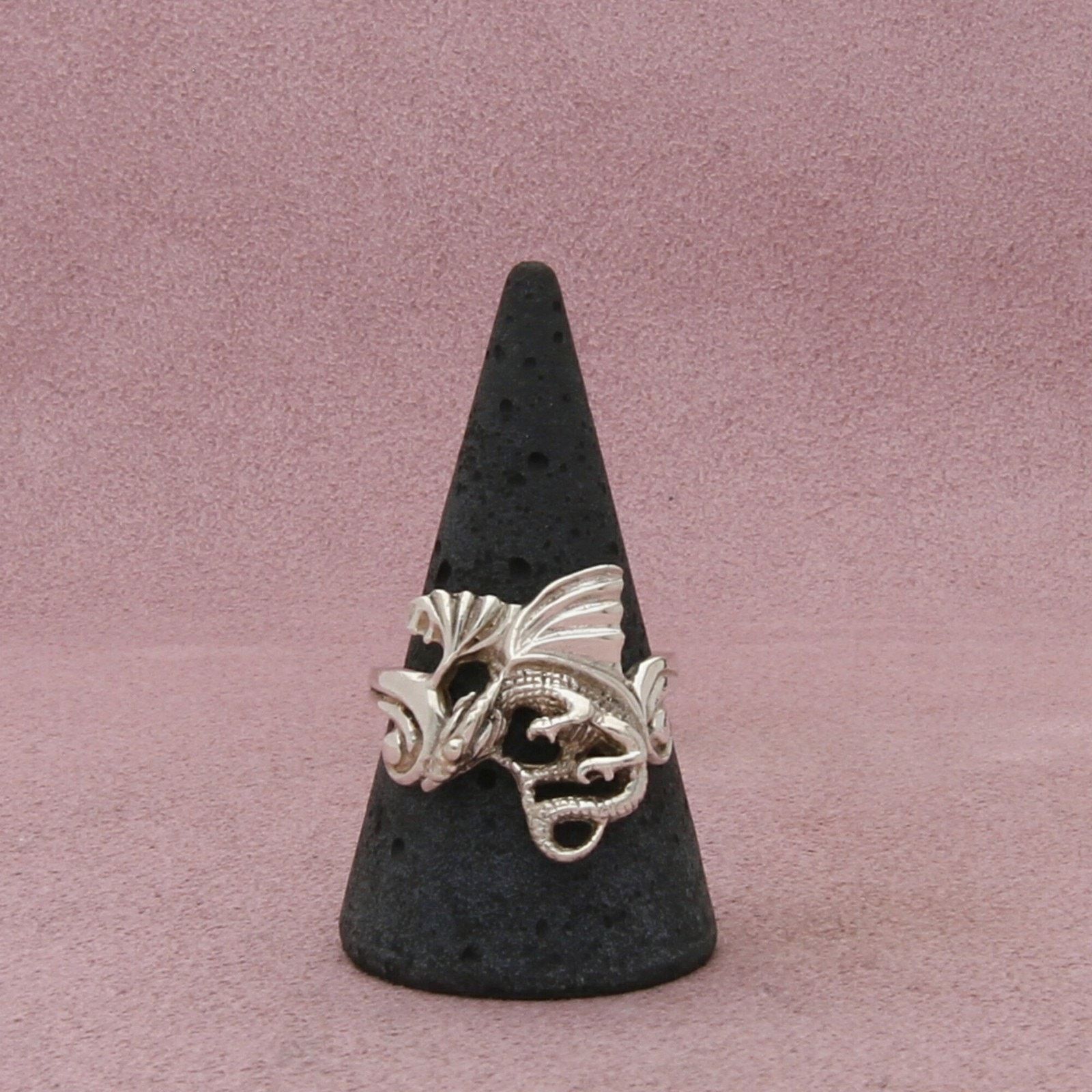 Sterling Silver sterling silver mens flying dragon ring size 10 Size ONE SIZE - 1 Thumbnail