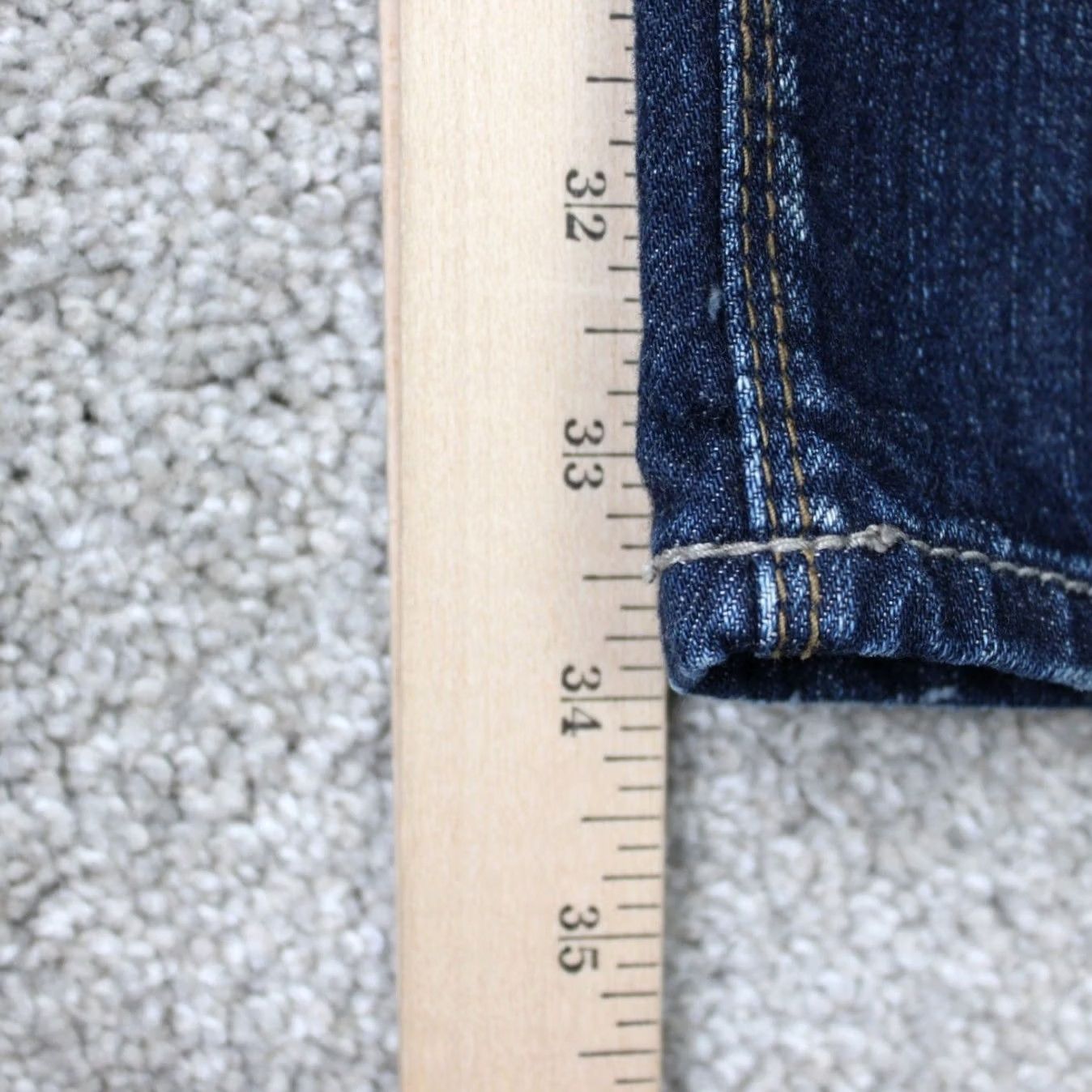 Silver Jeans Co. Silver Jeans Nash Straight Jeans Mens 30x34 Blue 5-Pocket Denim Stretch Regular Slim Fit 90s Hip Hop Cowboy Rock Vintage No Size US 30 / EU 46 - 3 Thumbnail
