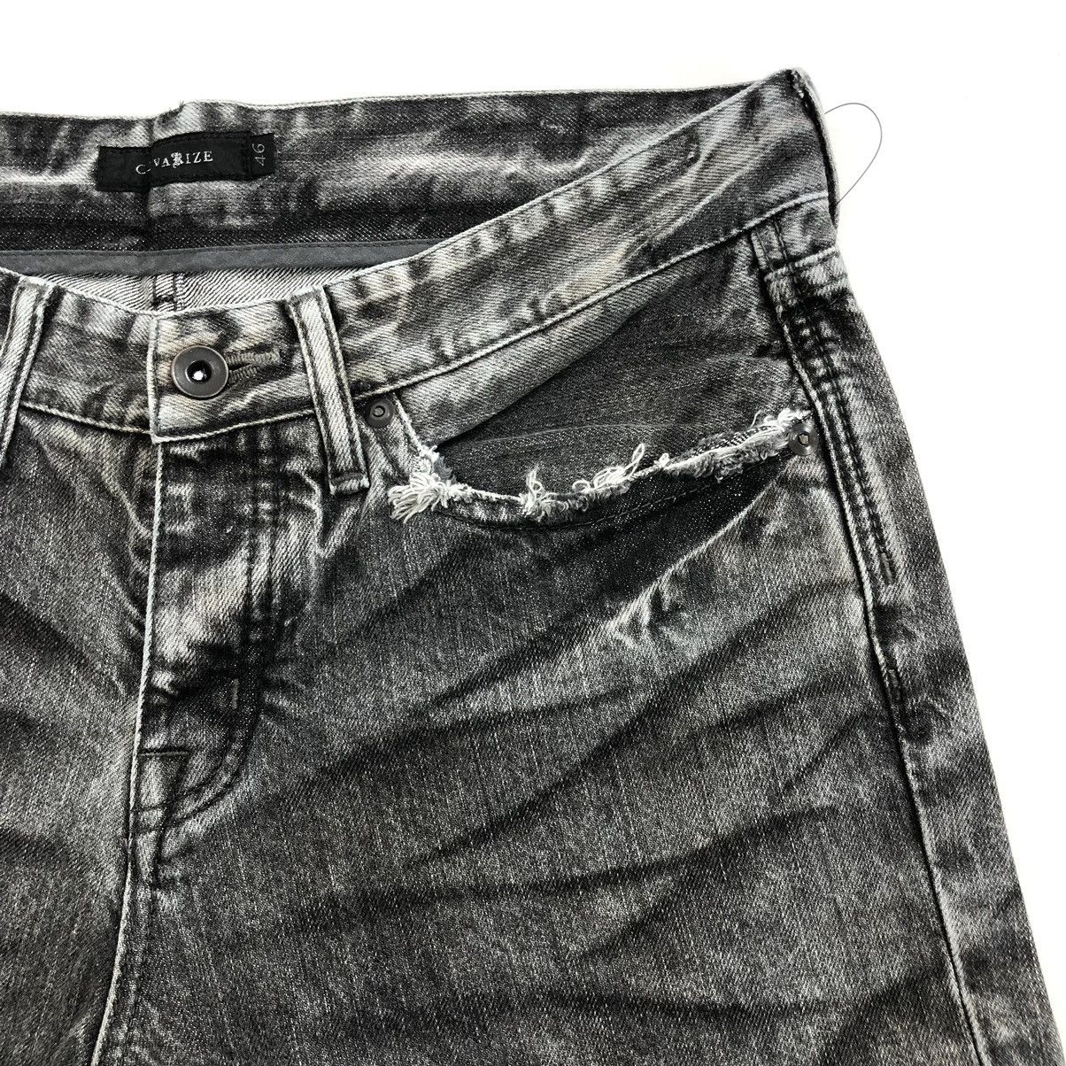 CIVARIZE 📦SOLD📦 Civarize Zip Leg Distressed Fade Flared Jeans BootCut Size US 31 - 6 Thumbnail