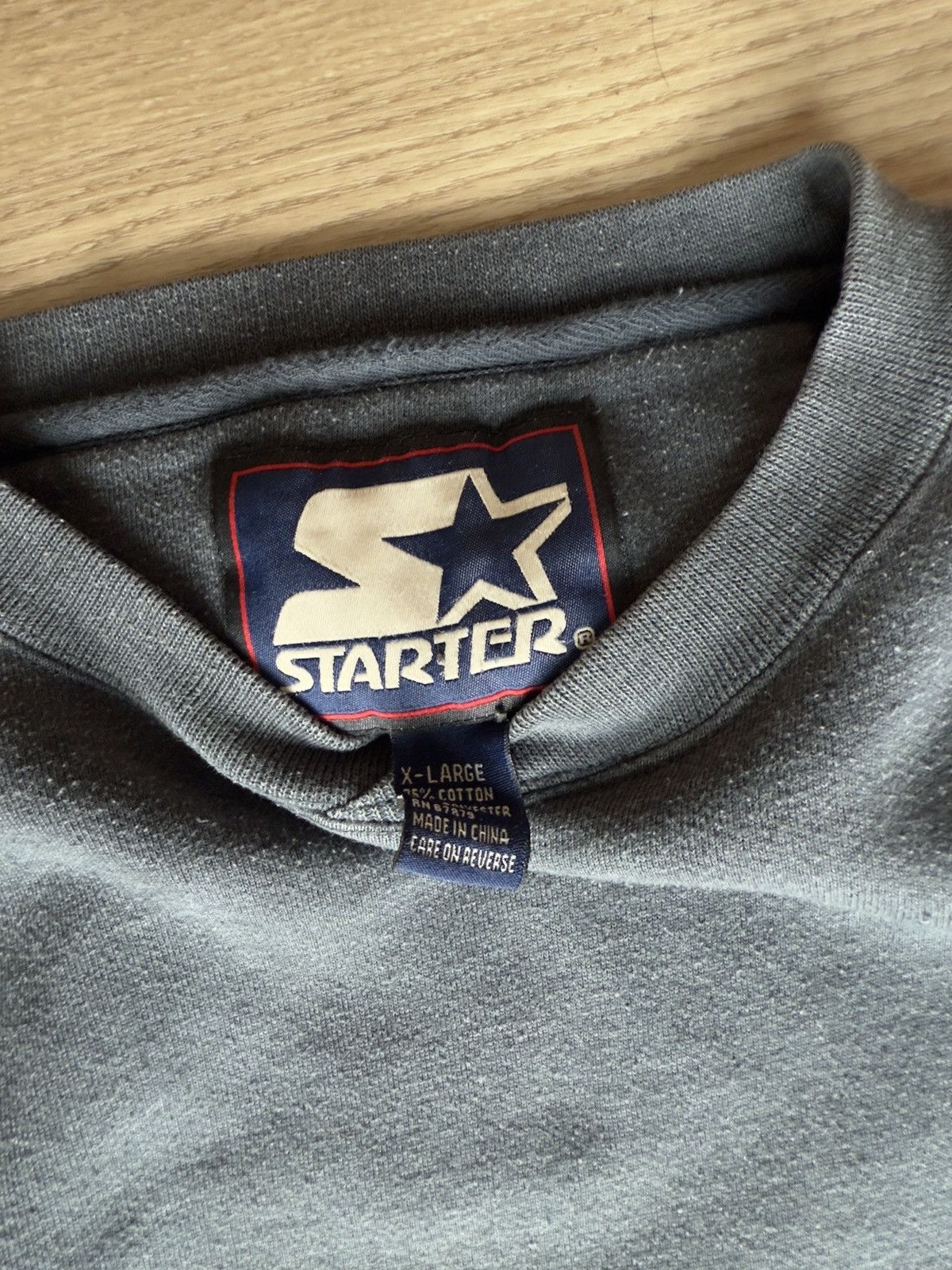 Starter Vintage 90s Starter Crewneck Sweatshirt Size US XL / EU 56 / 4 - 3 Thumbnail