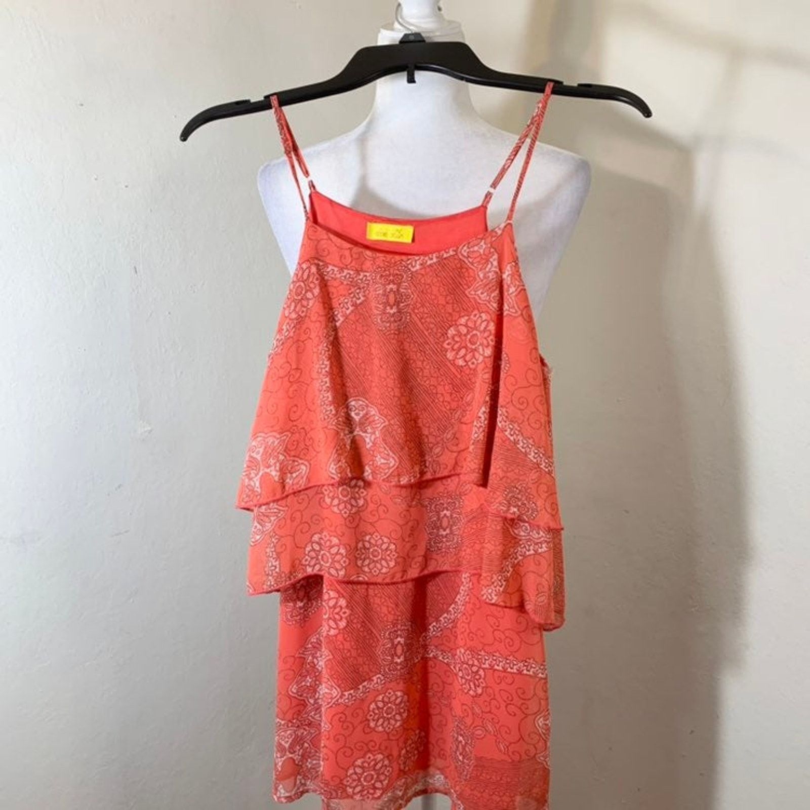 Other Cute vintage orange dress size S Size S / US 4 / IT 40 - 1 Thumbnail