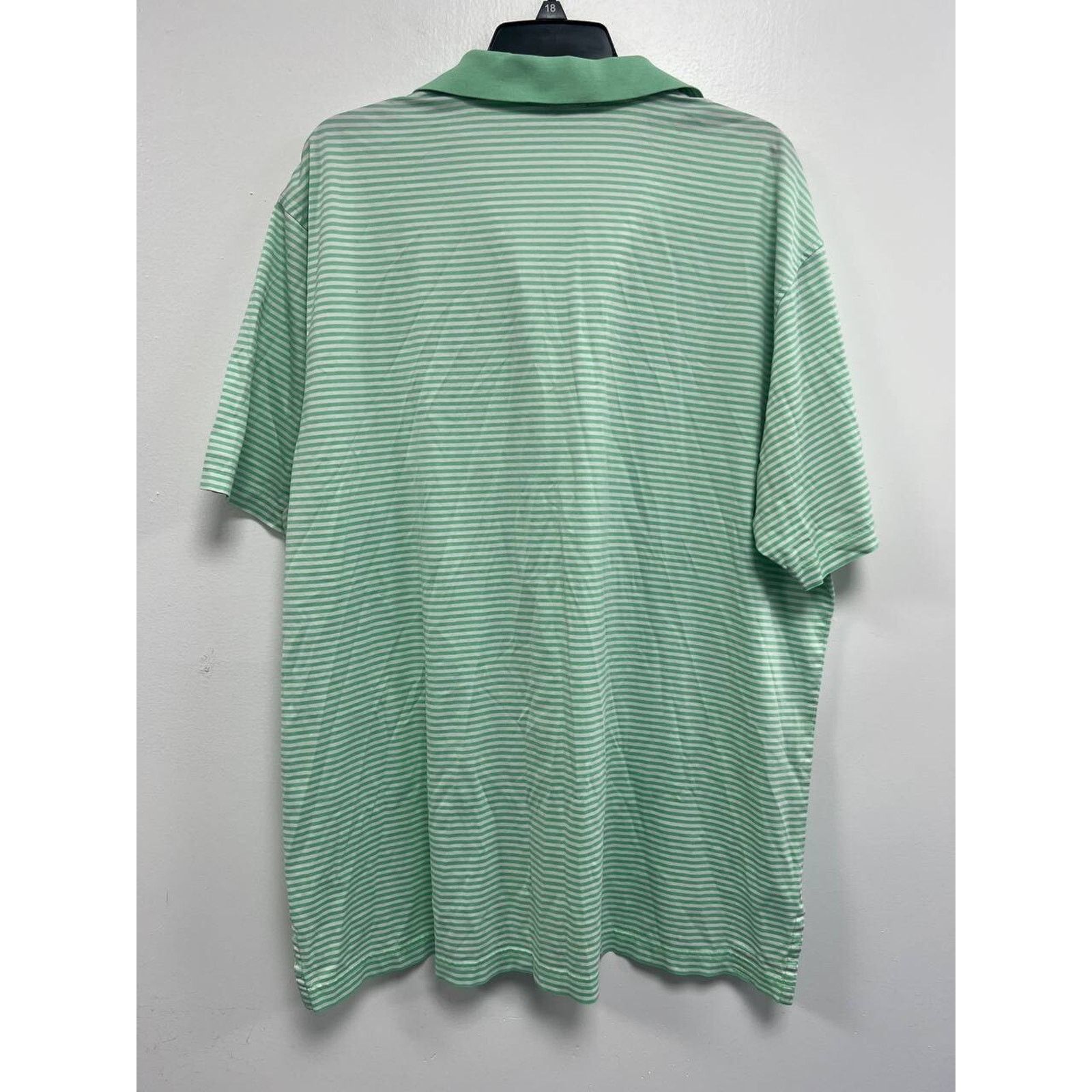 Peter Millar Peter Millar Summer Comfort Green Mens Polo Shirt XL A000057 Size US XL / EU 56 / 4 - 3 Thumbnail