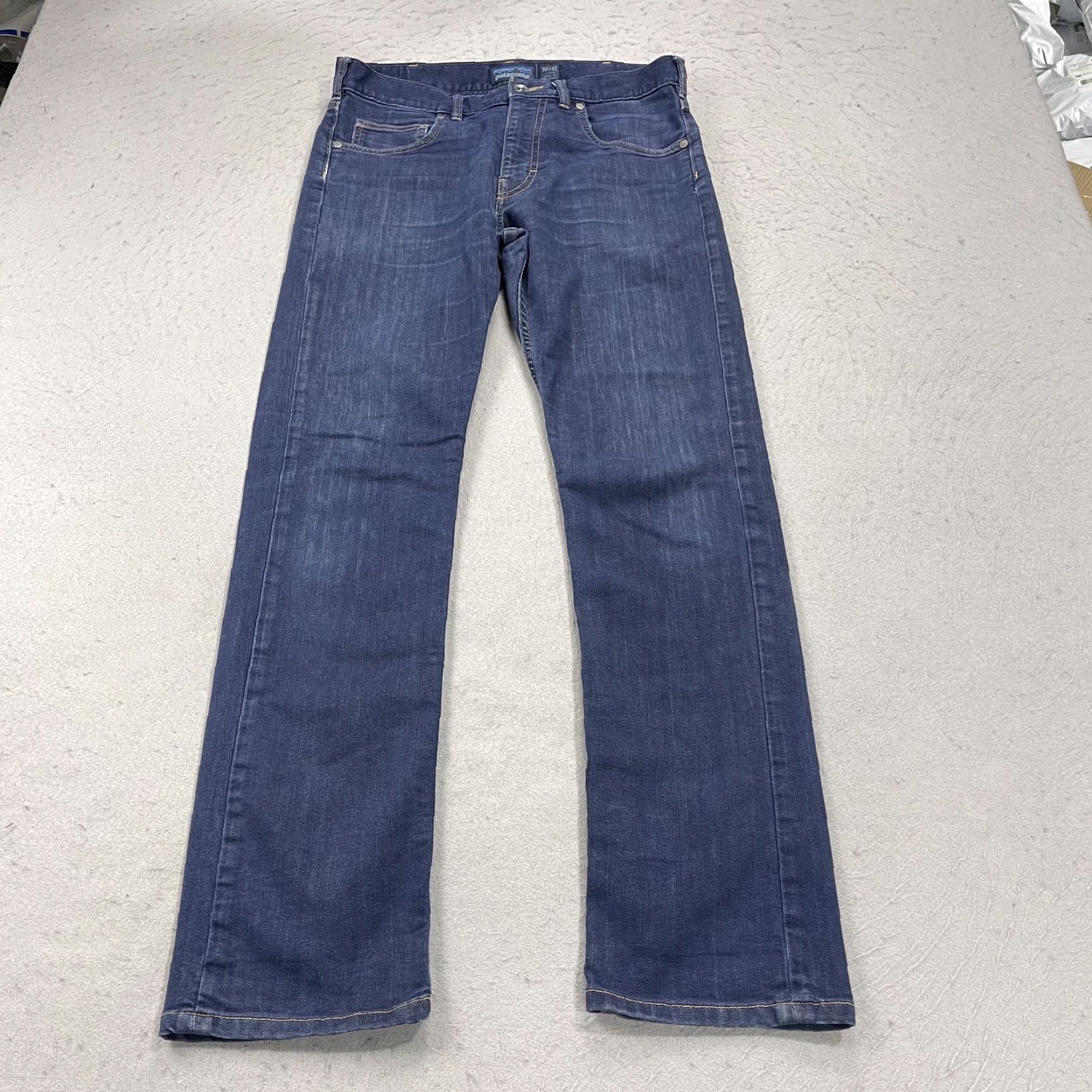 Patagonia Patagonia Iron Clad Jeans Mens 32x32 Blue Straight Fit Stretch Denim Size US 32 / EU 48 - 2 Thumbnail