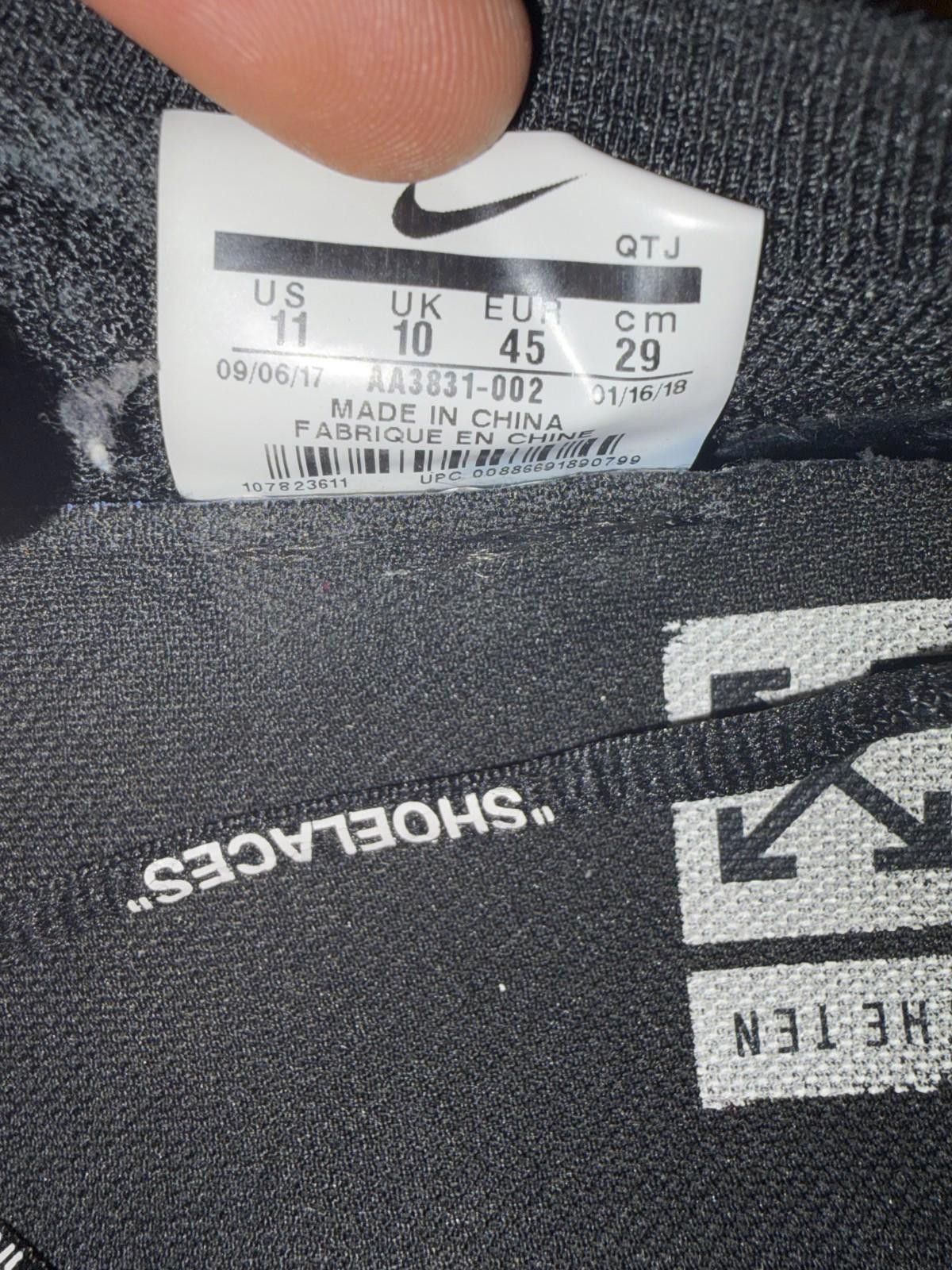 Nike Size 11 Nike Vapor Max Off-White Size US 11 / EU 44 - 6 Thumbnail