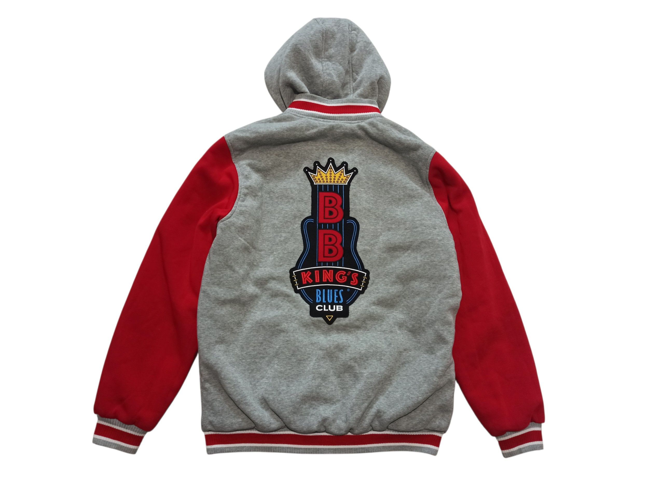 JH Design Rare B.B. King's Blues Club Orlando Reversible Hooded Jacket Size US XL / EU 56 / 4 - 4 Thumbnail