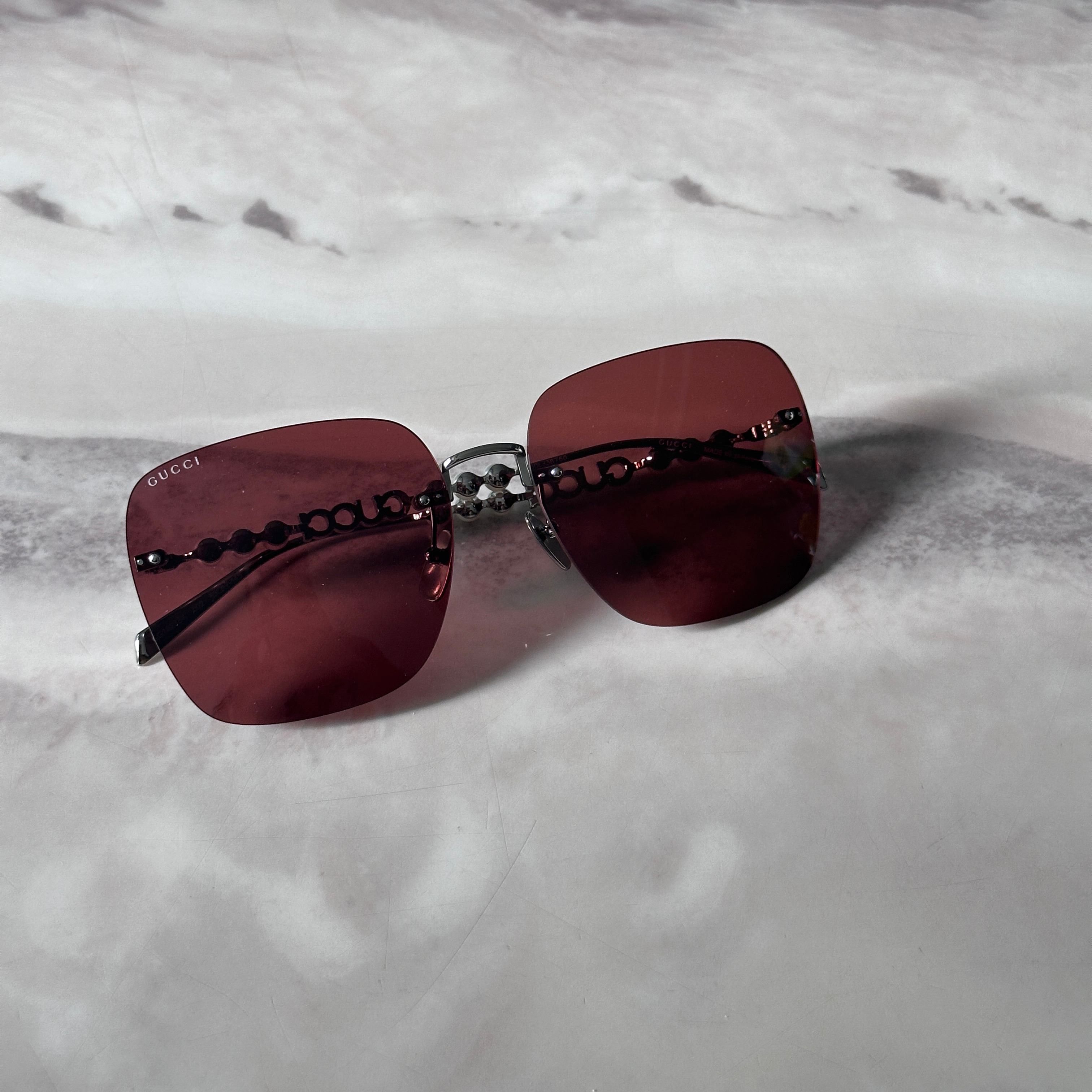 Gucci GUCCI GG1923SA 002 SUNGLASSES Size ONE SIZE - 4 Thumbnail
