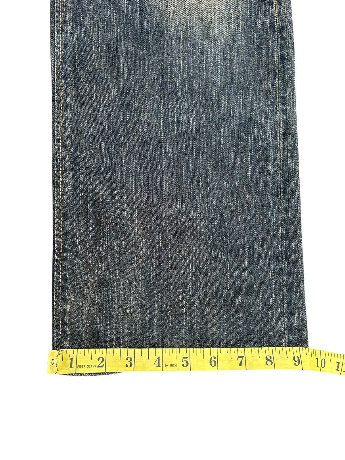 Kapital RUSTY VINTAGE EDWIN 505Z SELVEDGE MUDWASH FADED DENIM JEANS Size US 30 / EU 46 - 16 Thumbnail