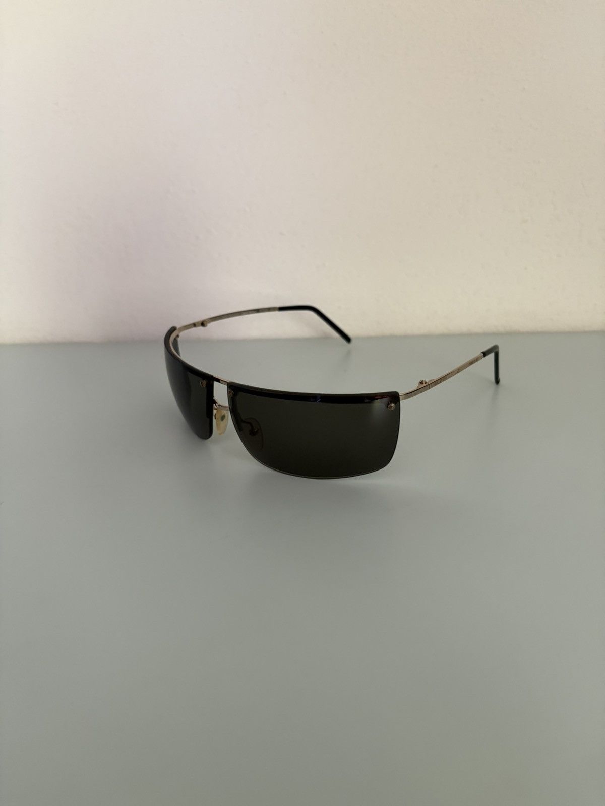 Gucci Gucci by Tom Ford 2001 metal-frame sunglasses Size ONE SIZE - 3 Thumbnail
