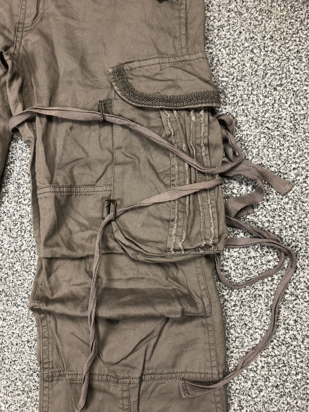 Japanese Brand Vintage Crazy Dack Dive Bondage Cargopants Size 30" / US 8 / IT 44 - 12 Thumbnail