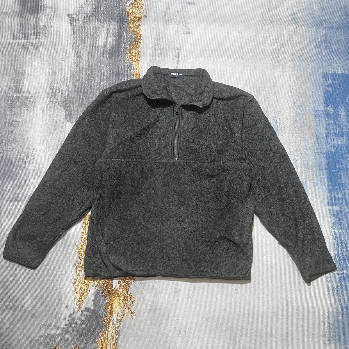 Japanese Brand × Kansai Yamamoto × Uniqlo Uniqlo Anorax Fleece Jacket Designer Size US L / EU 52-54 / 3 - 1 Thumbnail