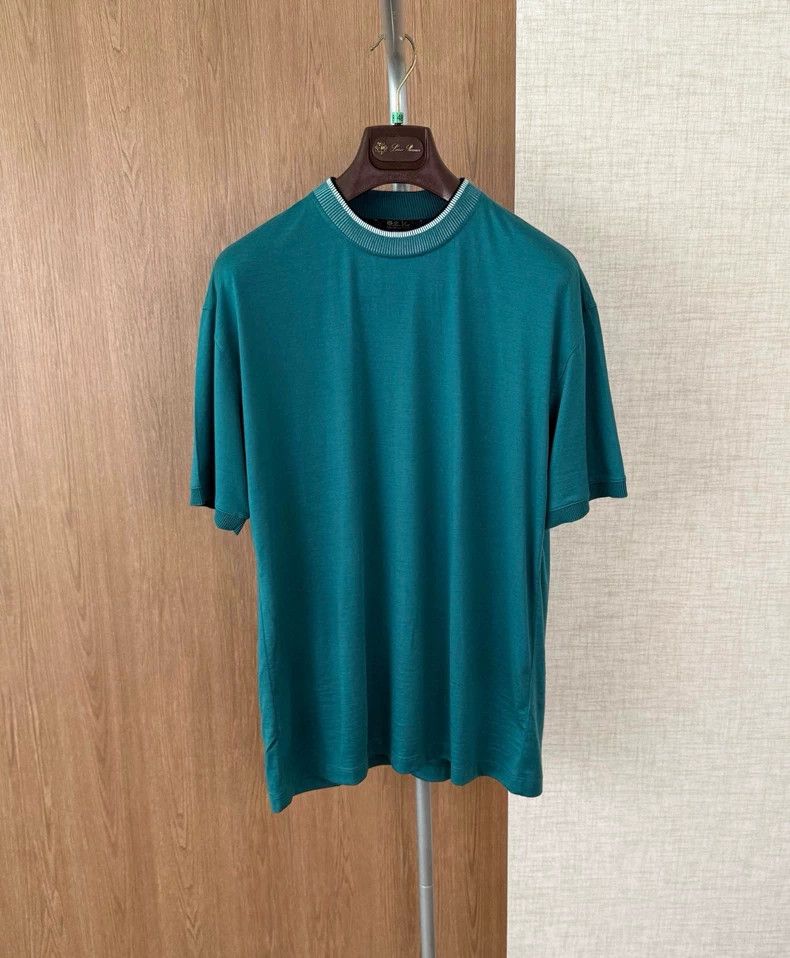 Loro Piana LORO PIANA The king's gift round neck knit short sleeve T- Size US M / EU 48-50 / 2 - 1 Thumbnail