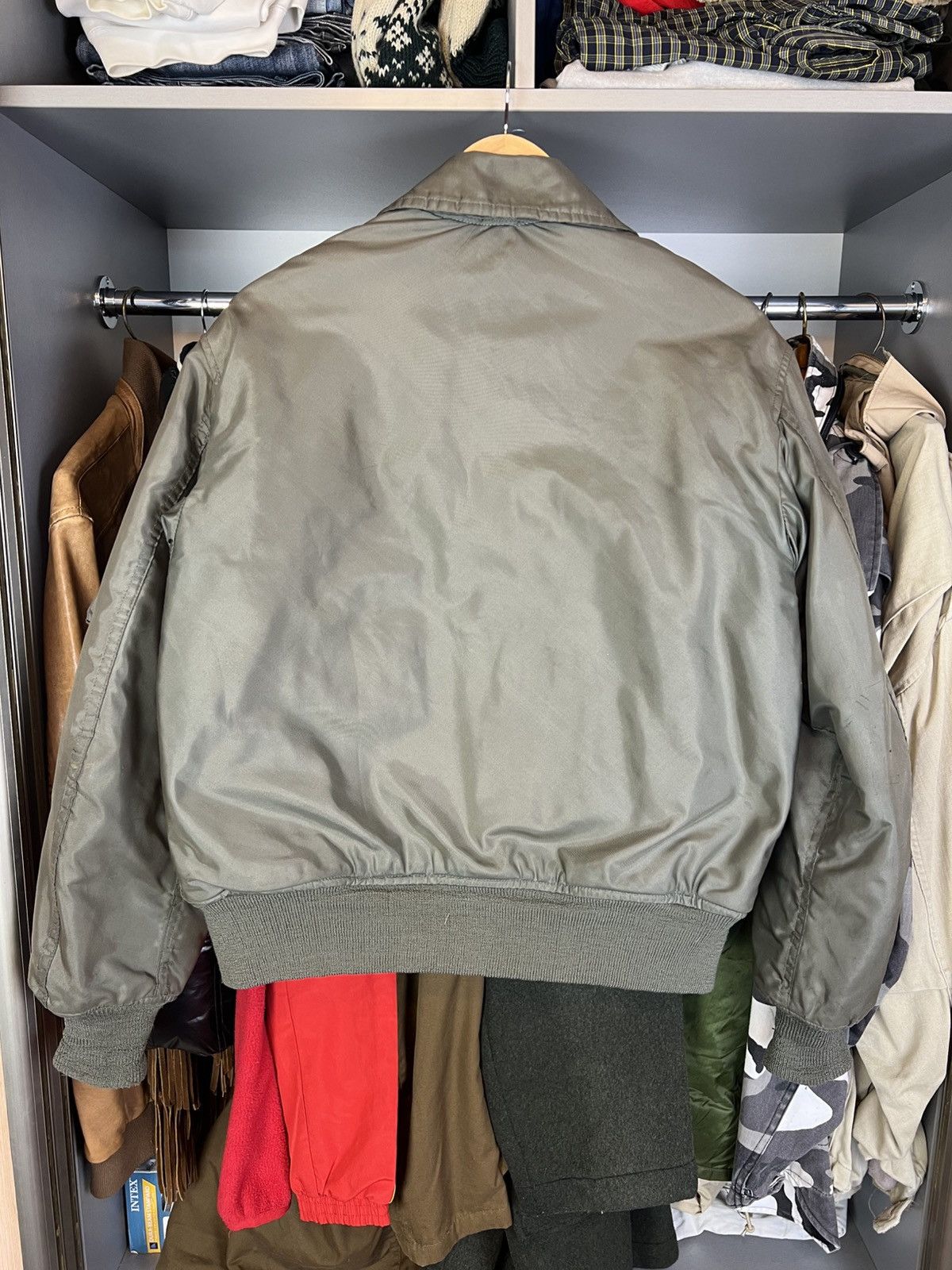 Other VINTAGE FADED FLYERS JACKET BOMBER FLIGHT CWU 45 punk rock Size US M / EU 48-50 / 2 - 12 Thumbnail