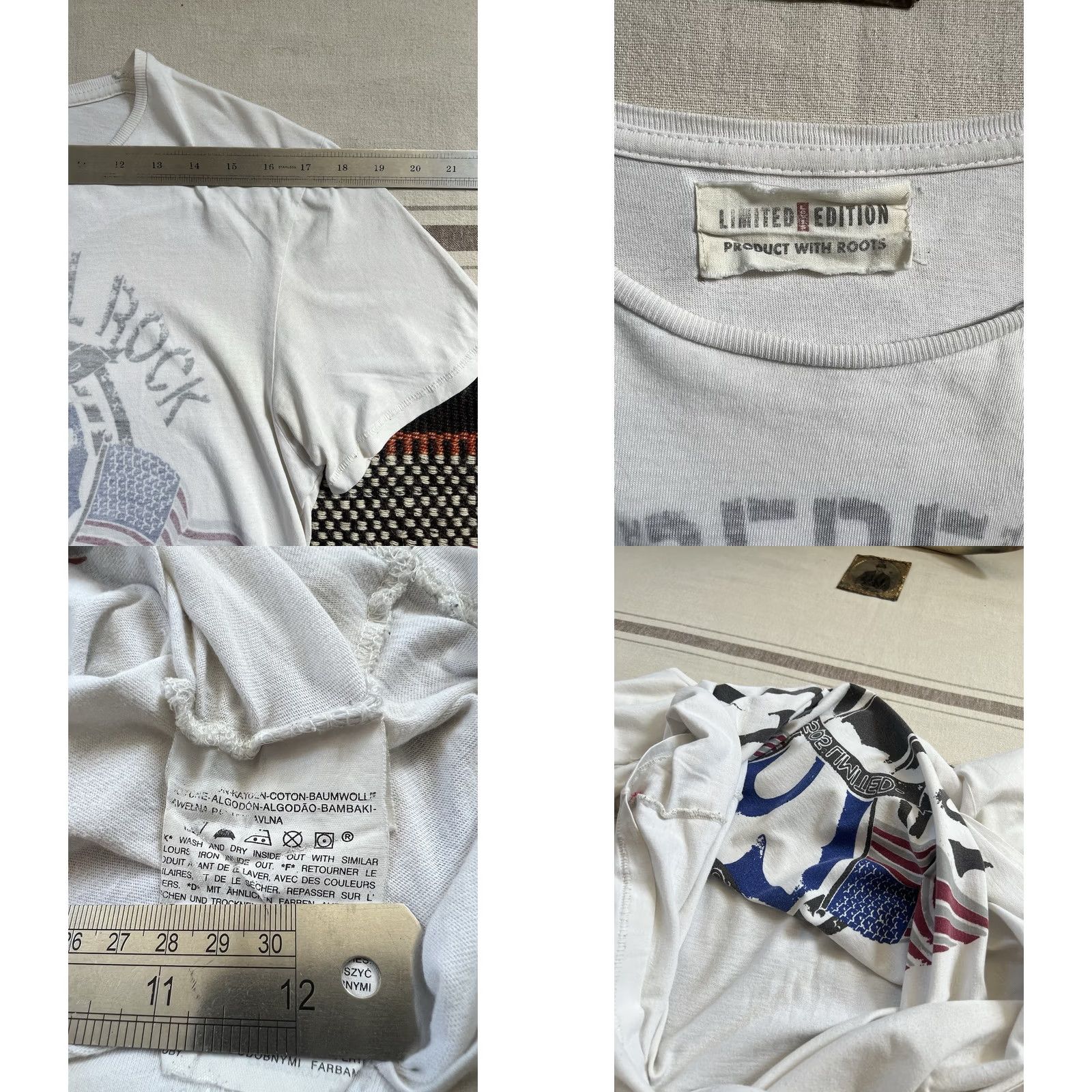 Levi's Vintage Levi's T-Shirt S-M Southern Rebel Rock Single Stitch Clothing Limited Ed Size US M / EU 48-50 / 2 - 8 Thumbnail