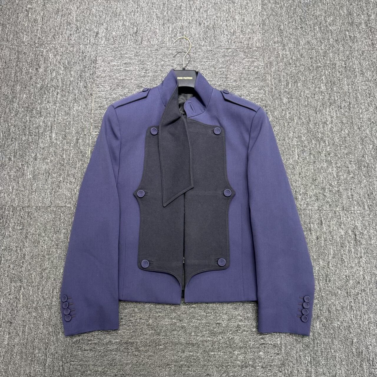 Dior Dior Purple Wool Suit Jacket Size US L / EU 52-54 / 3 - 1 Thumbnail