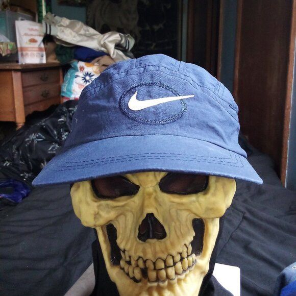 Nike Vintage Nike 5 Panel Running Strap Hat Cap Size ONE SIZE - 1 Thumbnail