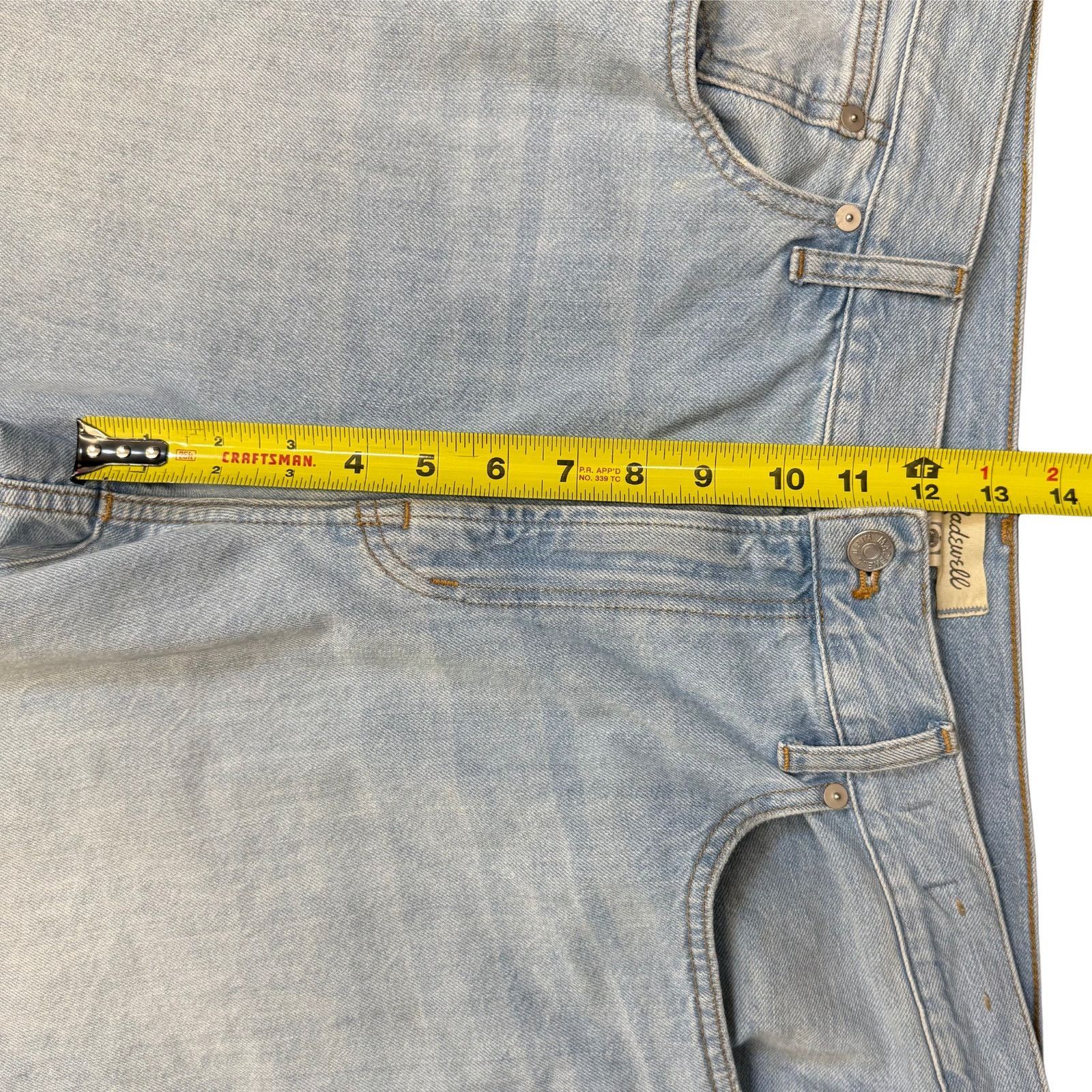 Madewell Madewell The Perfect Vintage Wide-Leg Crop Jean | Women's 32 Size 32" / US 10 / IT 46 - 5 Thumbnail