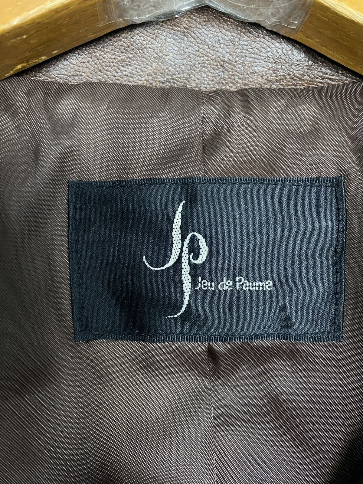 Japanese Brand Rare‼️ Jeu de Paume Sheepskin Leather Jacket Size XS / US 0-2 / IT 36-38 - 5 Thumbnail