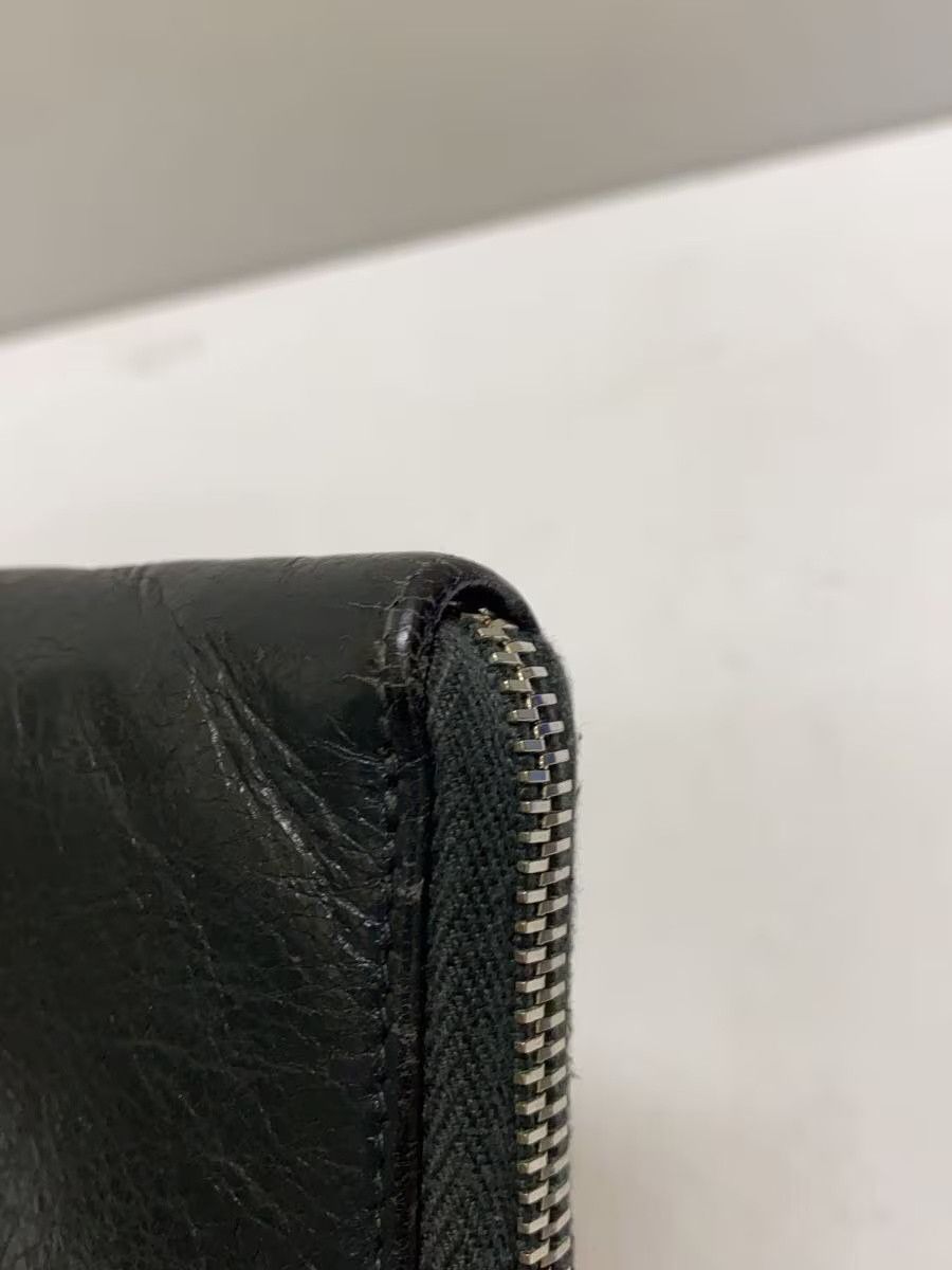 Balenciaga Balenciaga Leather Long Wallet Black Size ONE SIZE - 7 Thumbnail