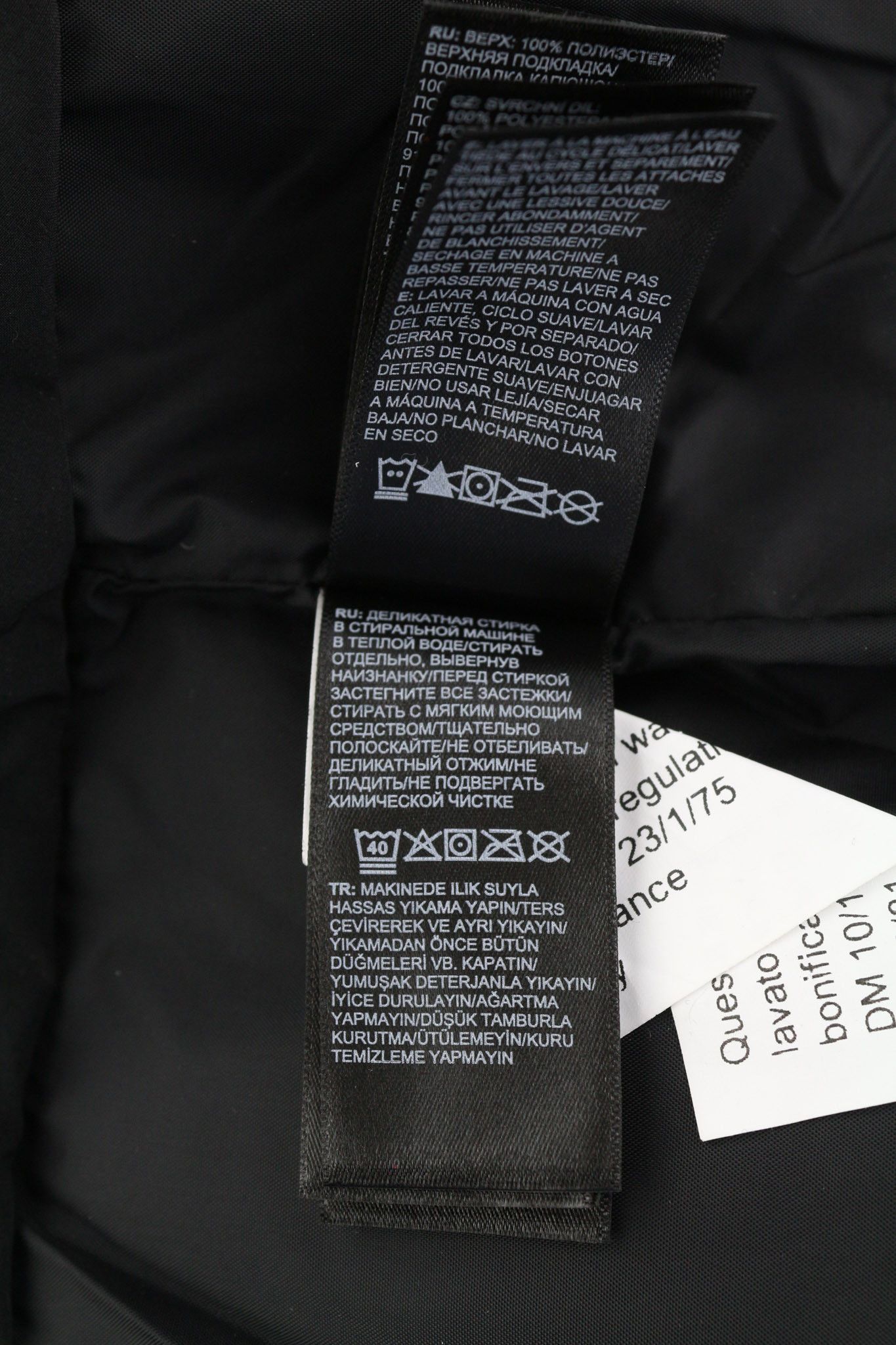 The North Face CIRQUE DOWN L 550 Filled Hooded Lined Black Jacket 82301 Size US L / EU 52-54 / 3 - 10 Thumbnail