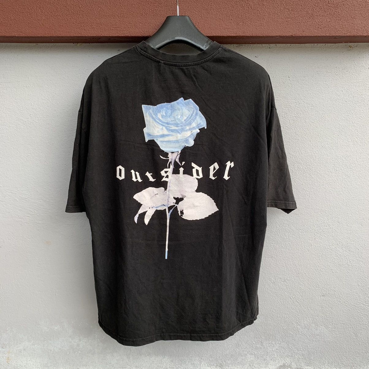 Faded Baggy Tee Korean Style