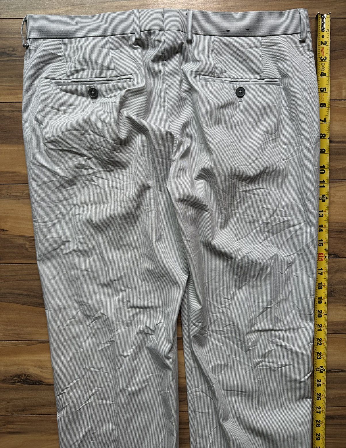 Express Men's Gray Pants Size US 34 / EU 50 - 7 Thumbnail