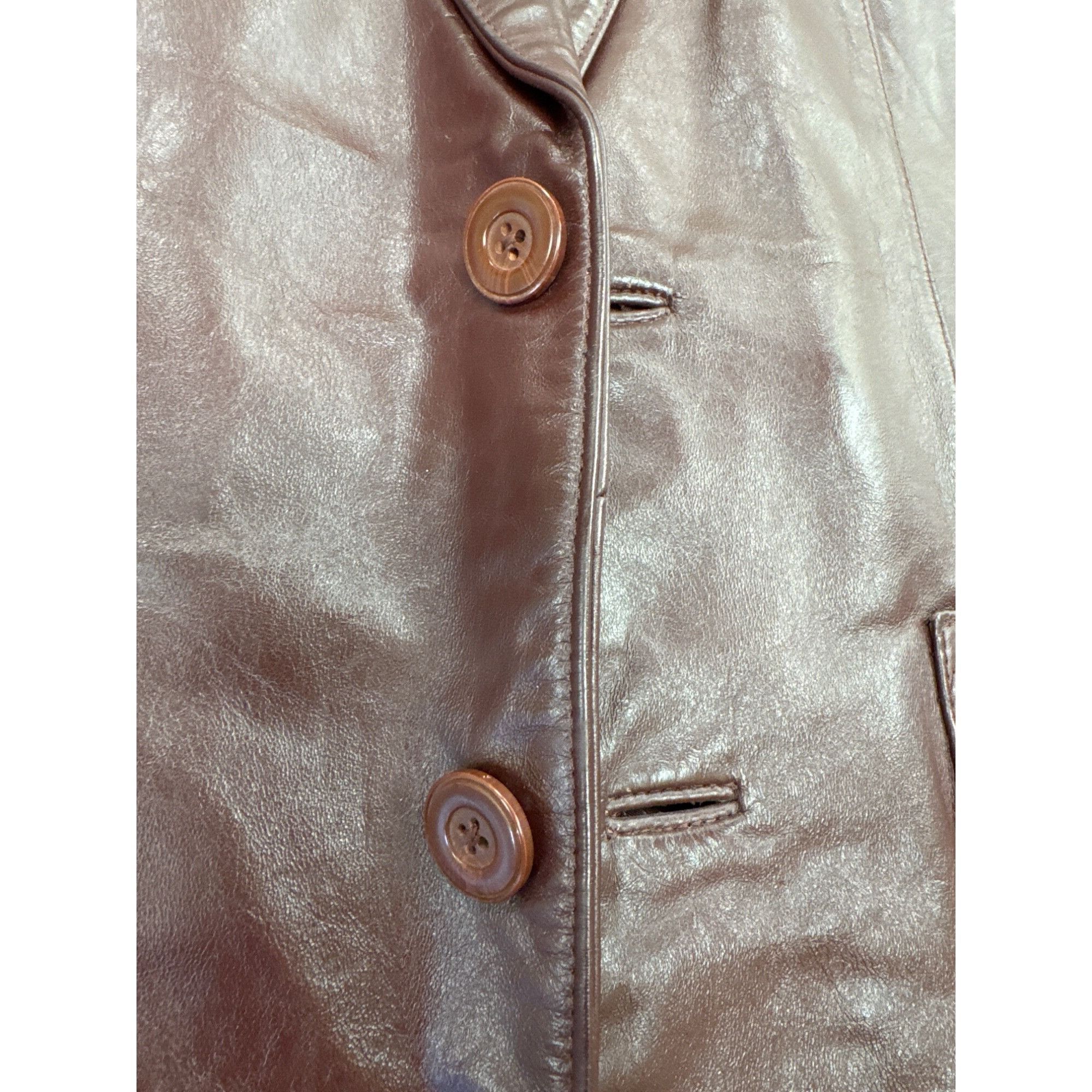 Vintage Wilsons Suede & Leather Mens Brown Blazer Jacket Size 36 SKU Size US XXS / EU 40 - 10 Thumbnail