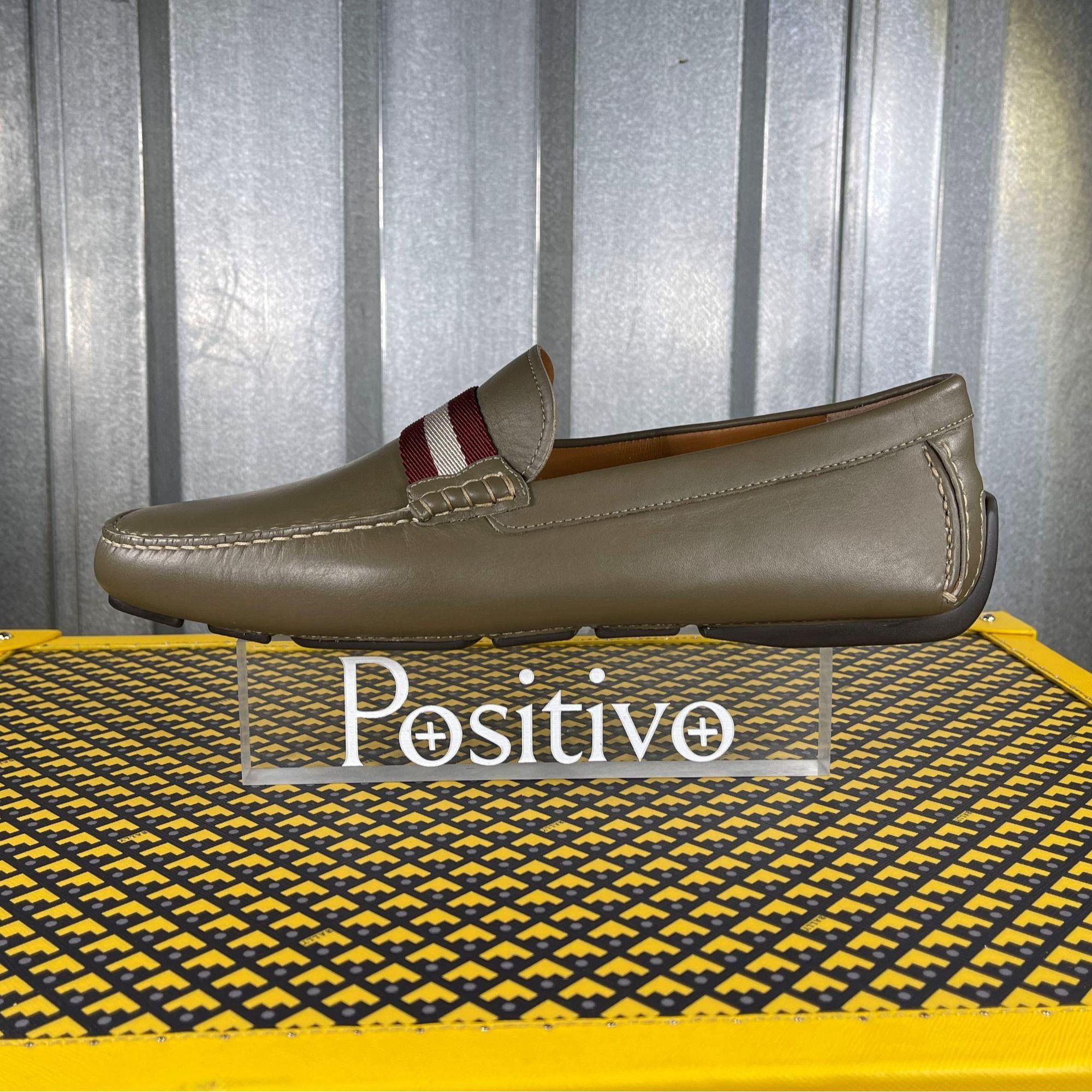 Bally Bally Waltec Caki Leather Drivers US 5.5 Size US 5.5 / EU 38 - 1 Thumbnail