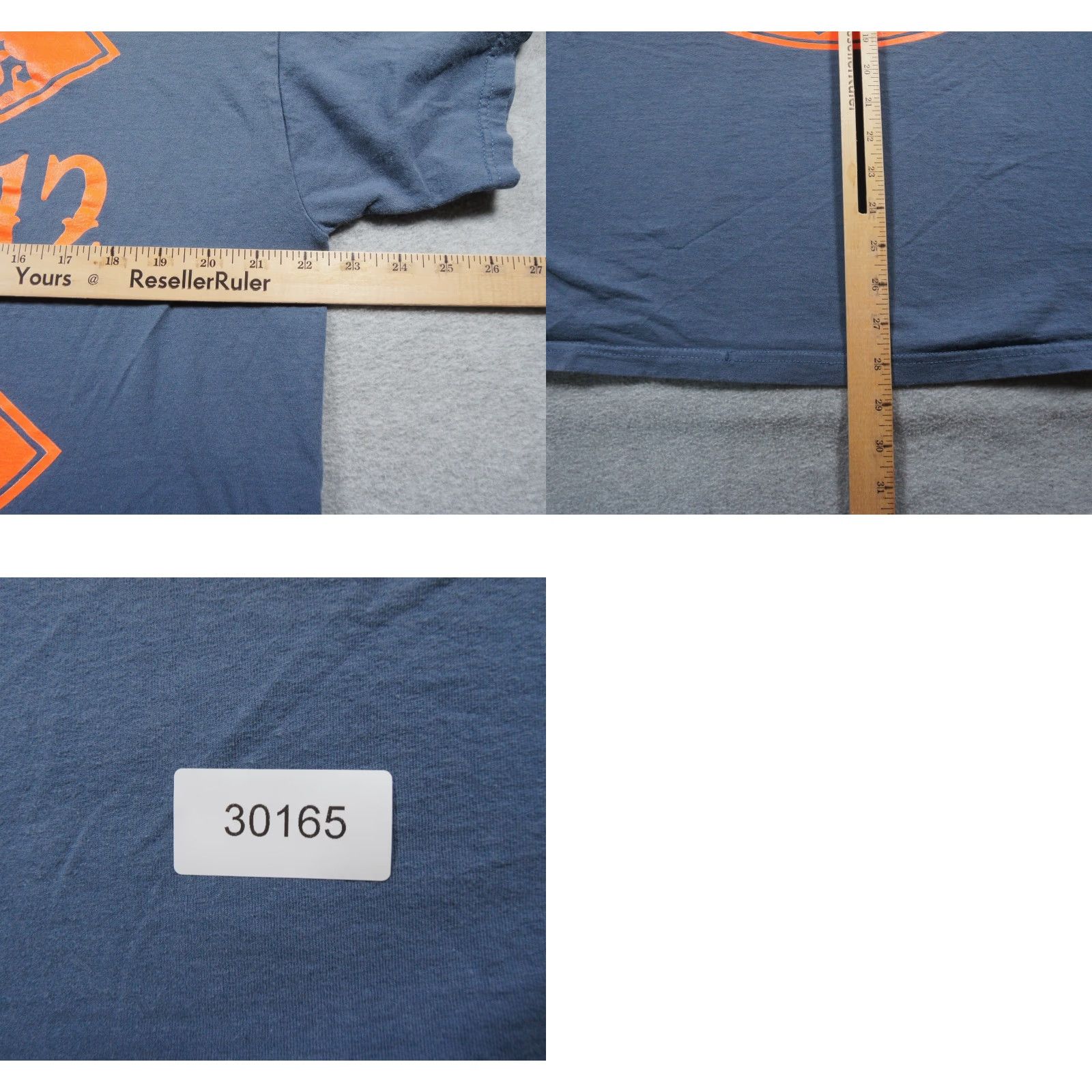 Fruit Of The Loom Street Vibrations Shirt Mens XL Blue Motorcycle Tee Reno Nevada Biker 2012 Fruit of the Loom T-Shirt Size US XL / EU 56 / 4 - 8 Thumbnail