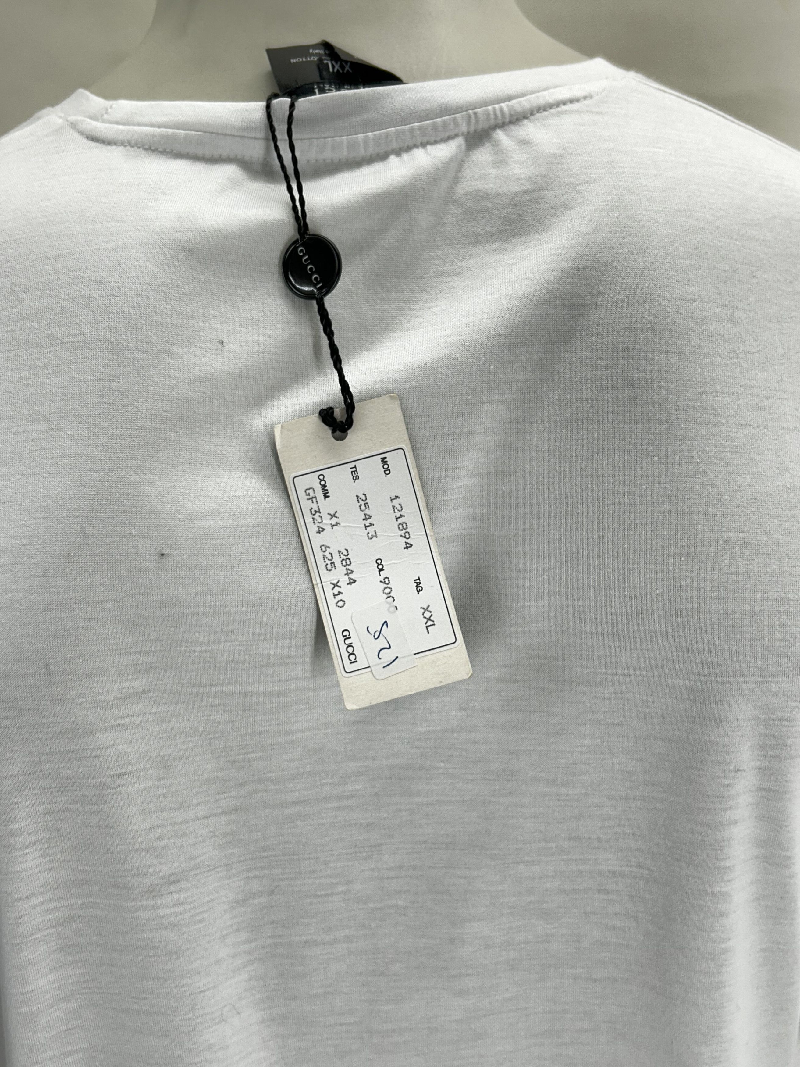 Gucci Gucci White Long Sleeve T-Shirt Size US XXL / EU 58 / 5 - 4 Thumbnail
