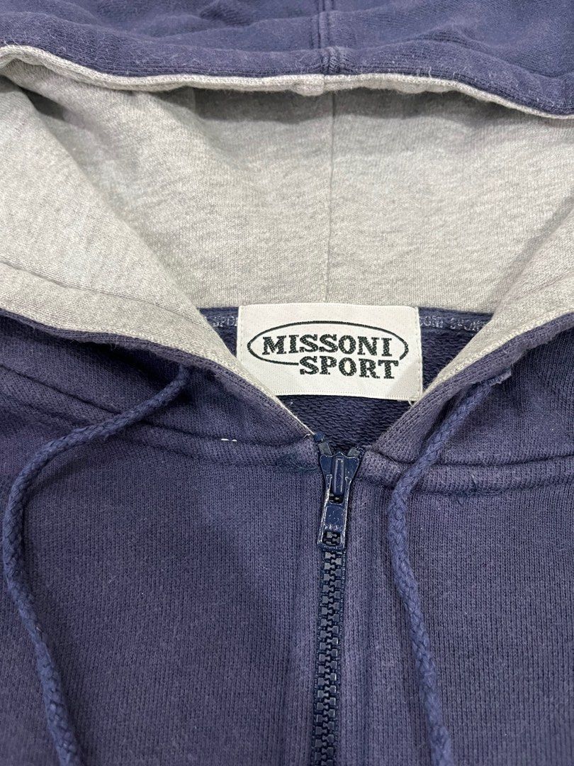 Missoni Vintage Missoni Sports Hoodie Size US M / EU 48-50 / 2 - 4 Thumbnail