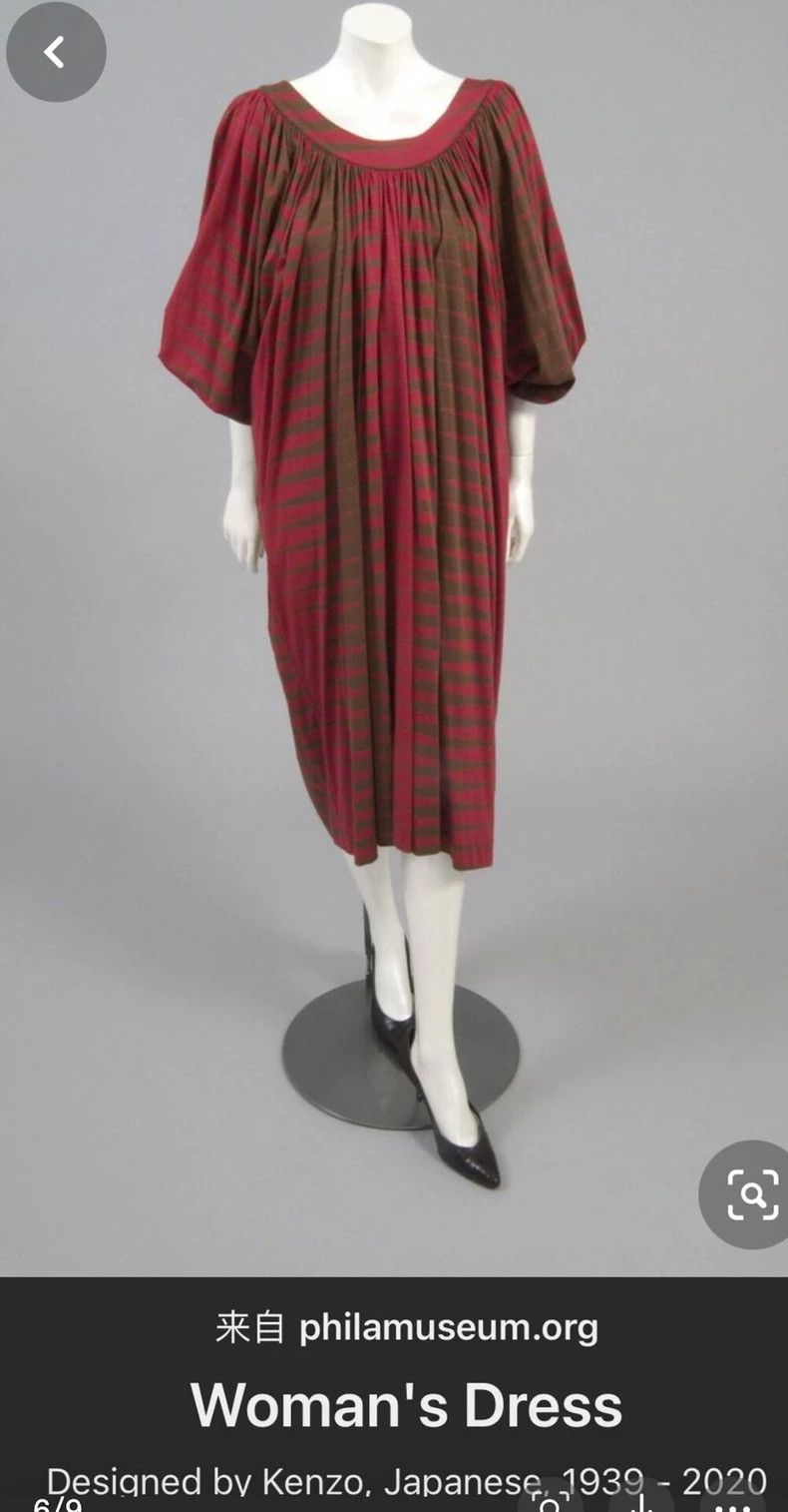 Kenzo KENZO Red velvet vintage dress Size M / US 6-8 / IT 42-44 - 7 Thumbnail