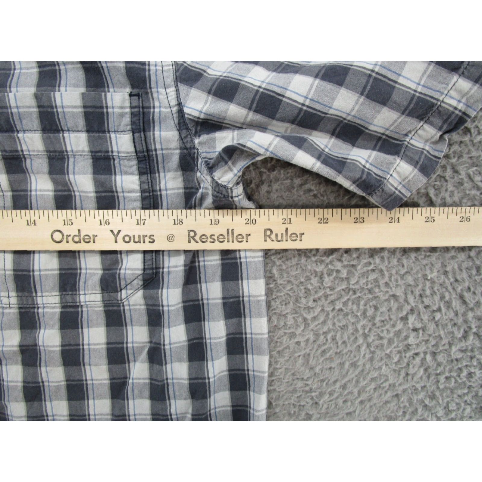 Carhartt Carhartt Shirt Button-Up Men Plaid Camp Outdoor Blue M Relaxed Medium Size US M / EU 48-50 / 2 - 6 Thumbnail