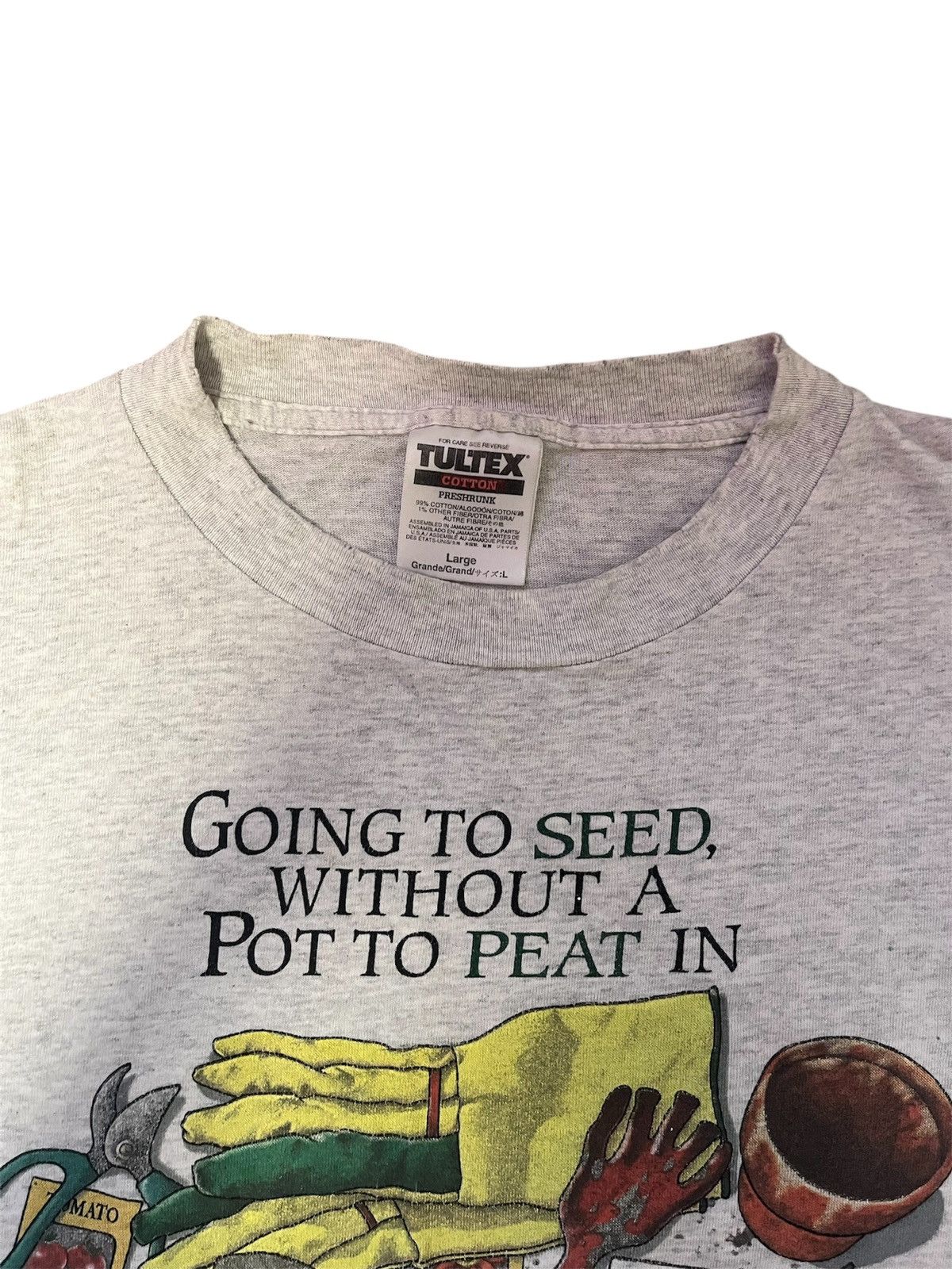 Vintage Vintage Gardening Tee Size US L / EU 52-54 / 3 - 2 Thumbnail