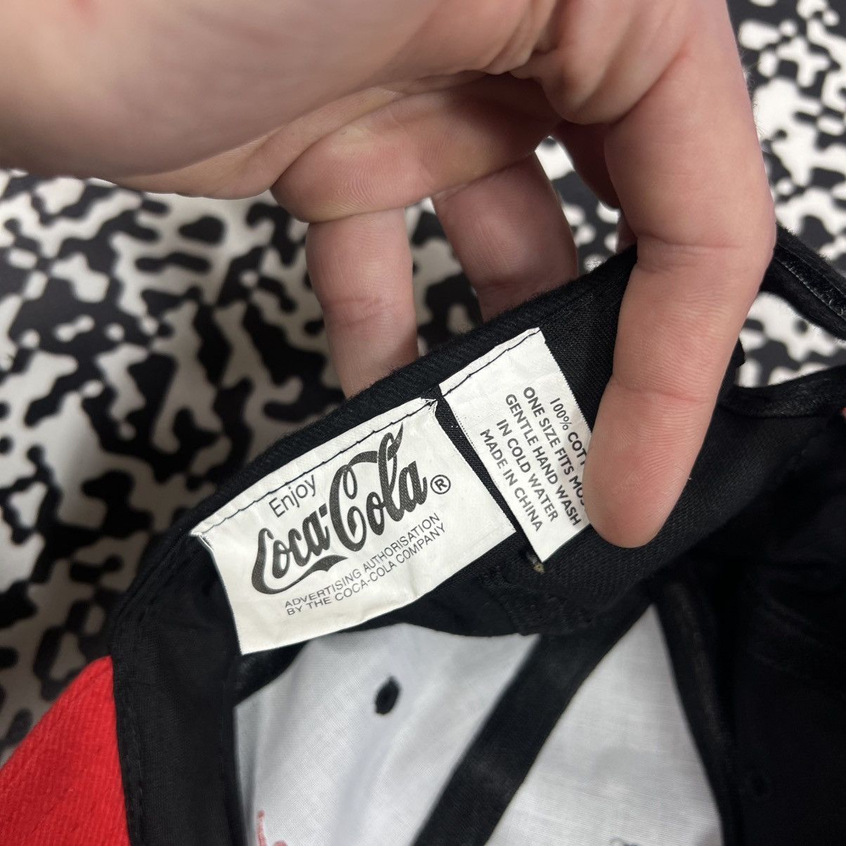 Coca Cola Vintage Y2K Coca Cola Enjoy Retro Style Cap Hat Size ONE SIZE - 8 Thumbnail
