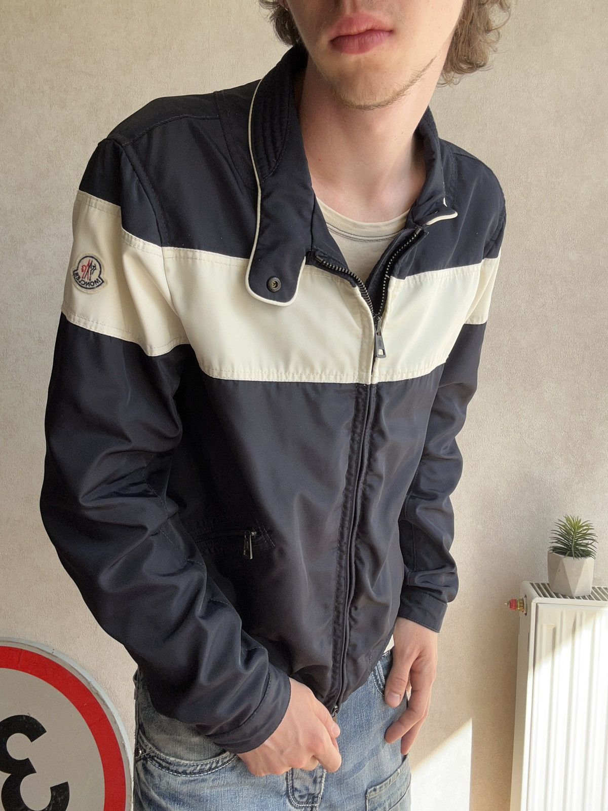 Vintage Moncler Moto Light Jacket