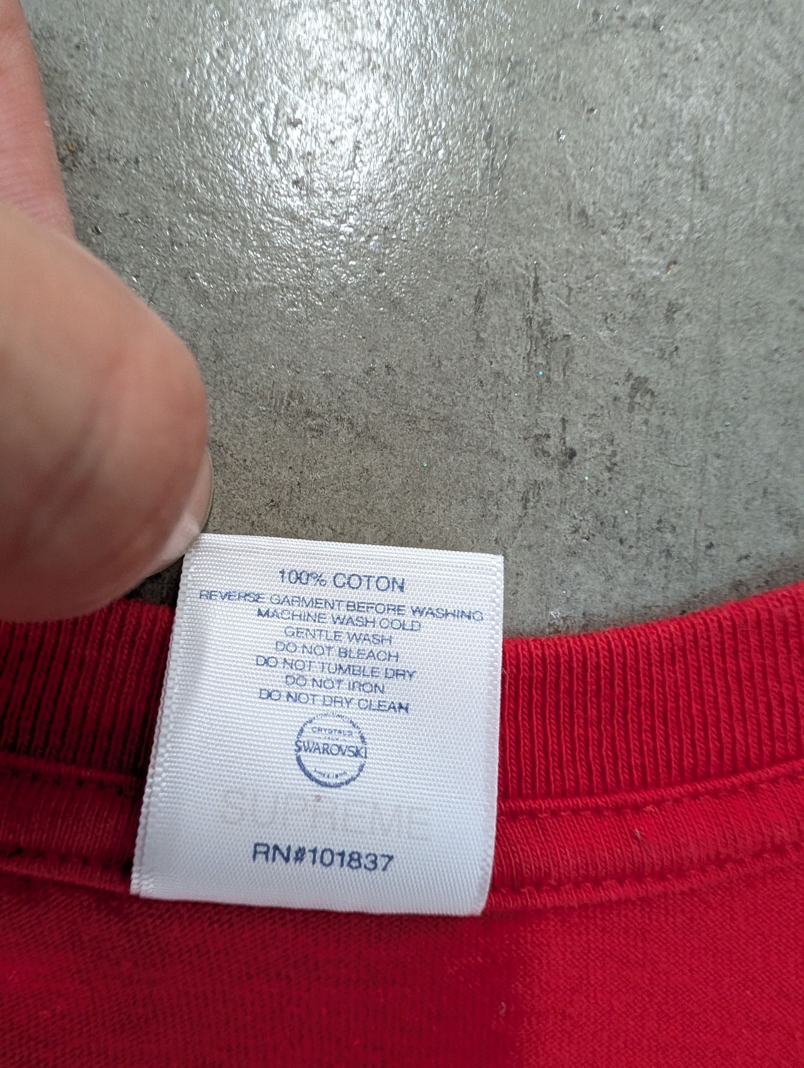 Supreme Supreme x Swarovski 25th Anniversary Box Logo Tee Red Size M Size US M / EU 48-50 / 2 - 9 Thumbnail