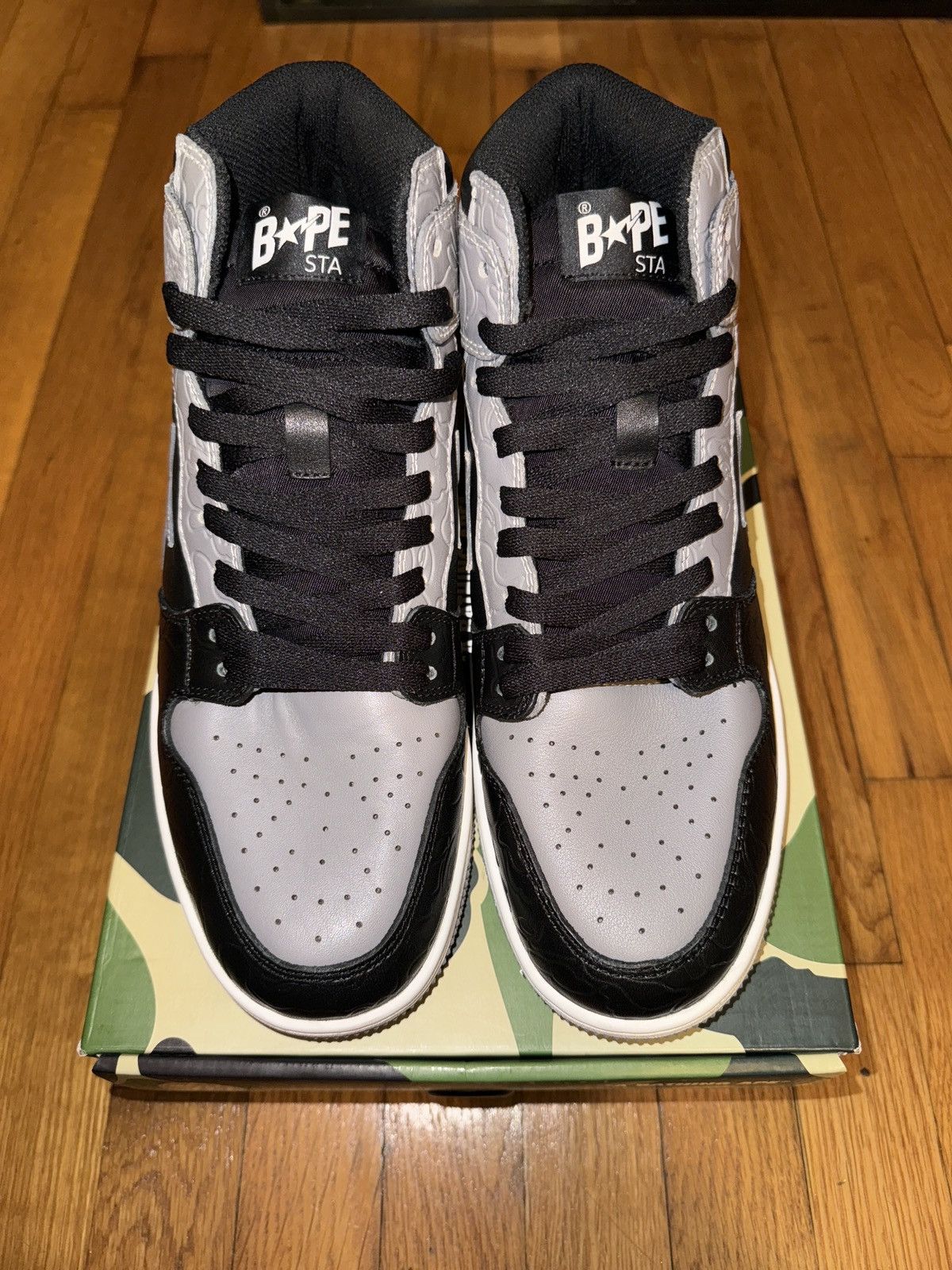 Bape Court Sta Hi Size US 9 / EU 42 - 2 Thumbnail