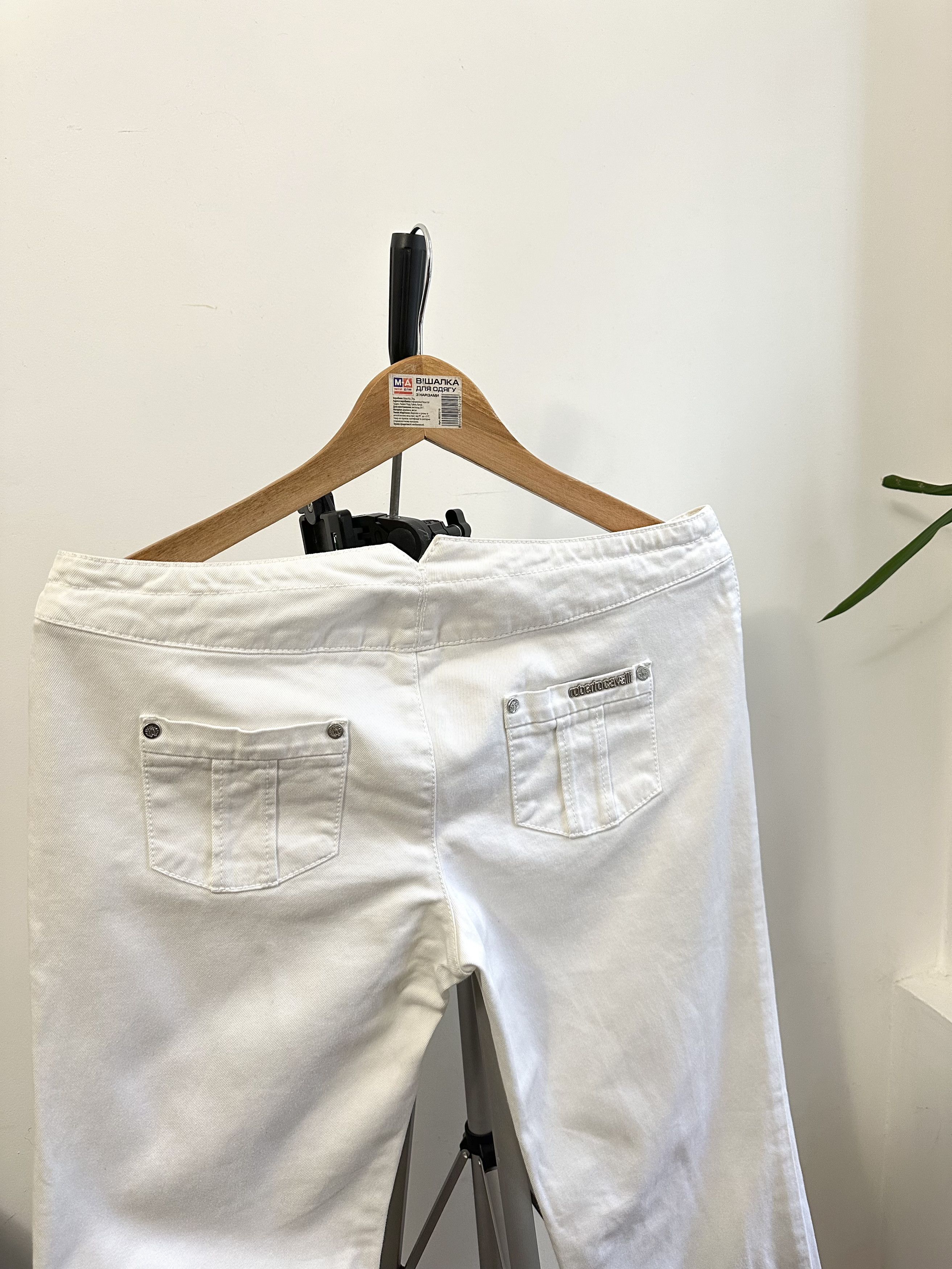 Just Cavalli Just Cavalli White Denim Jeans Women's 44 Made In Italy Size 30" / US 8 / IT 44 - 3 Thumbnail