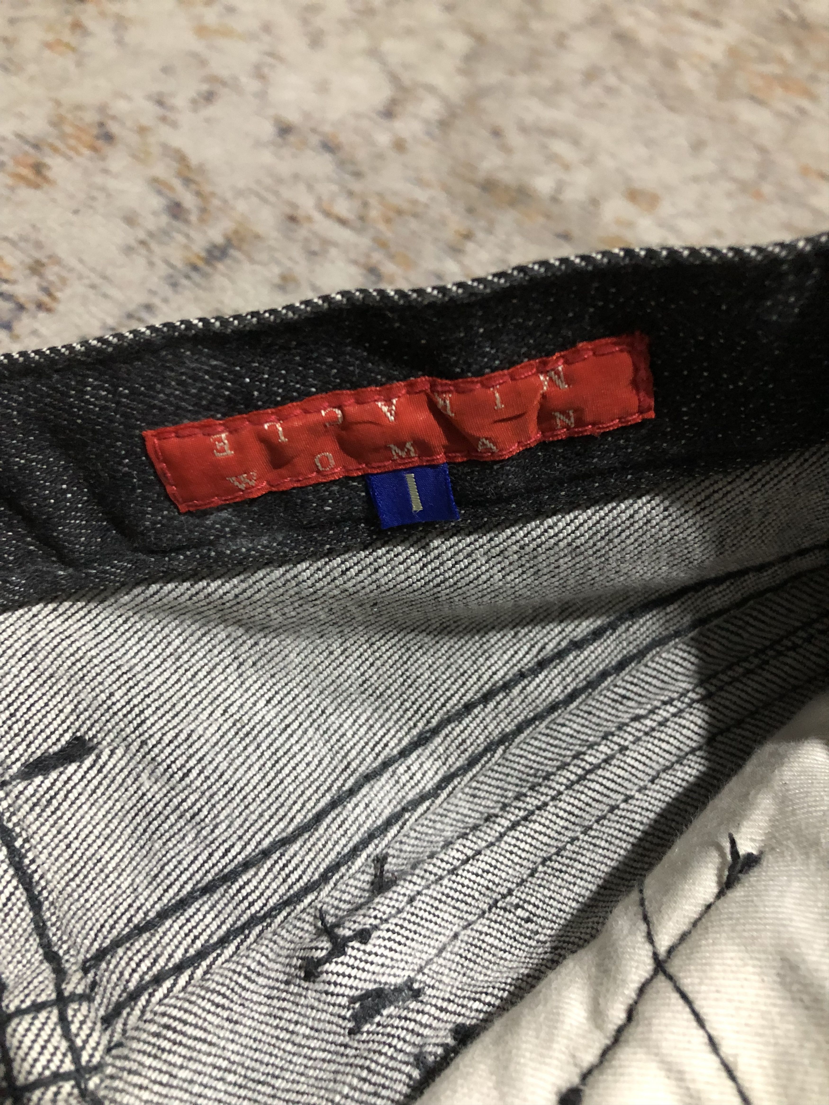 Japanese Brand Miracle woman punk studed jeans pants Size 24" / US 00 / IT 34 - 5 Thumbnail