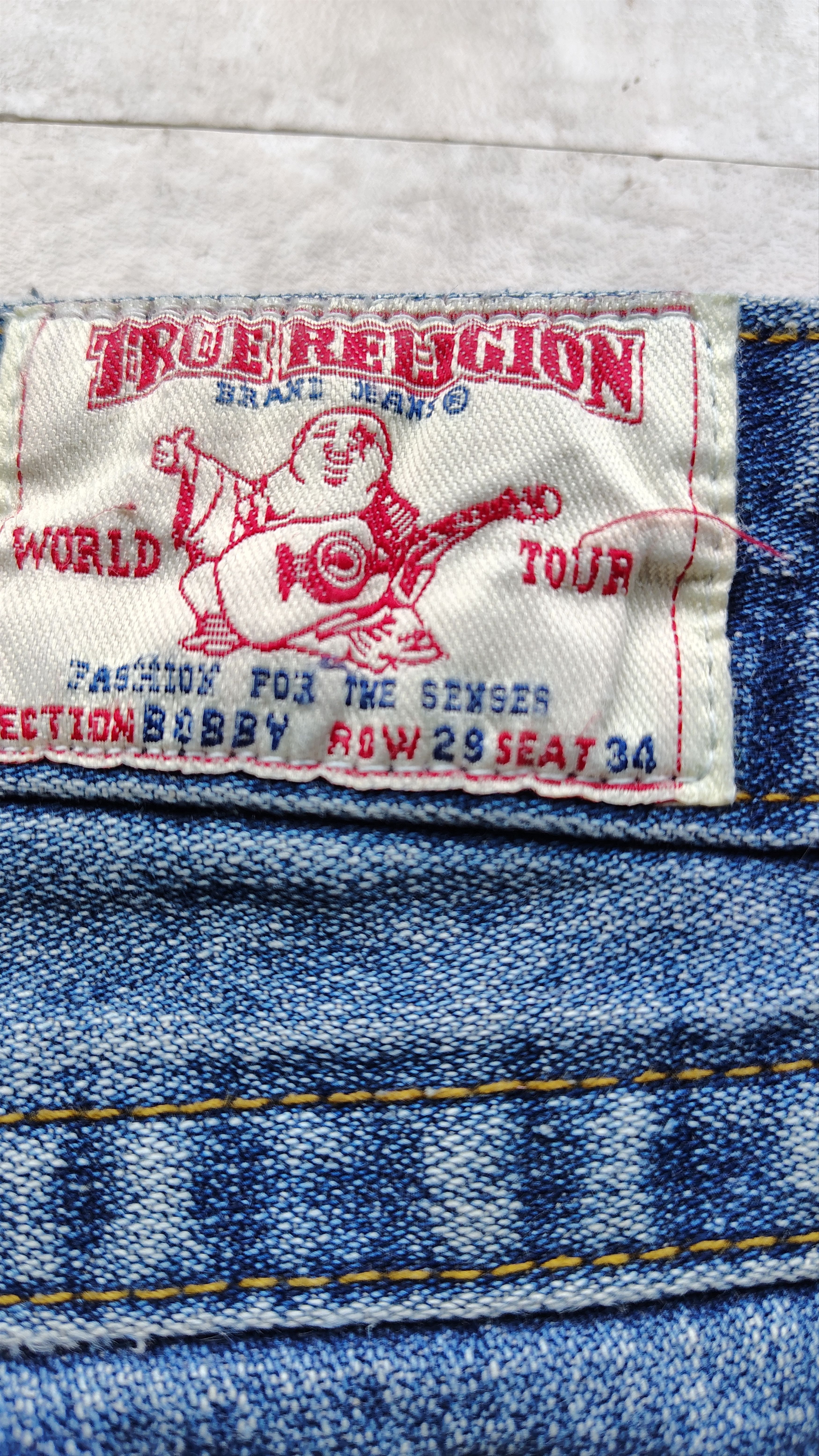 True Religion True Religion Bobby twist flared jeans Size 29" - 4 Thumbnail