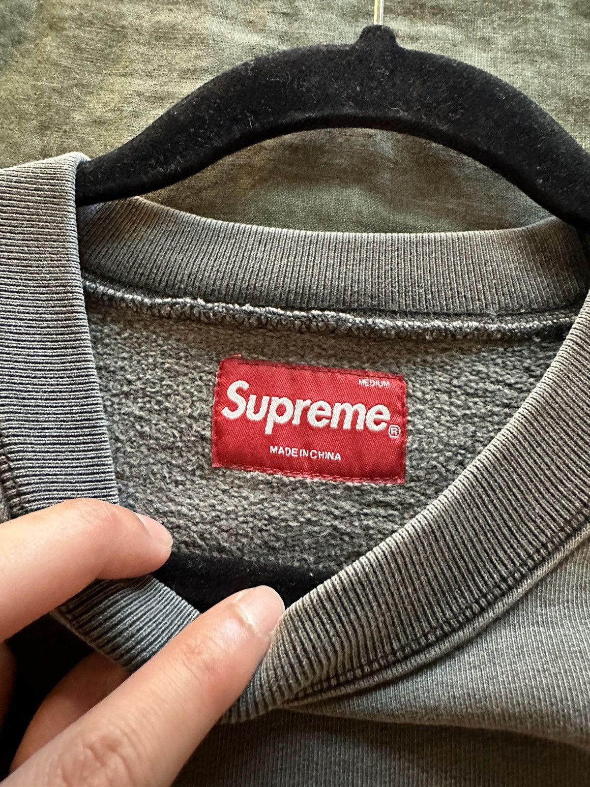 Supreme Supreme Crew Neck Size US M / EU 48-50 / 2 - 3 Thumbnail