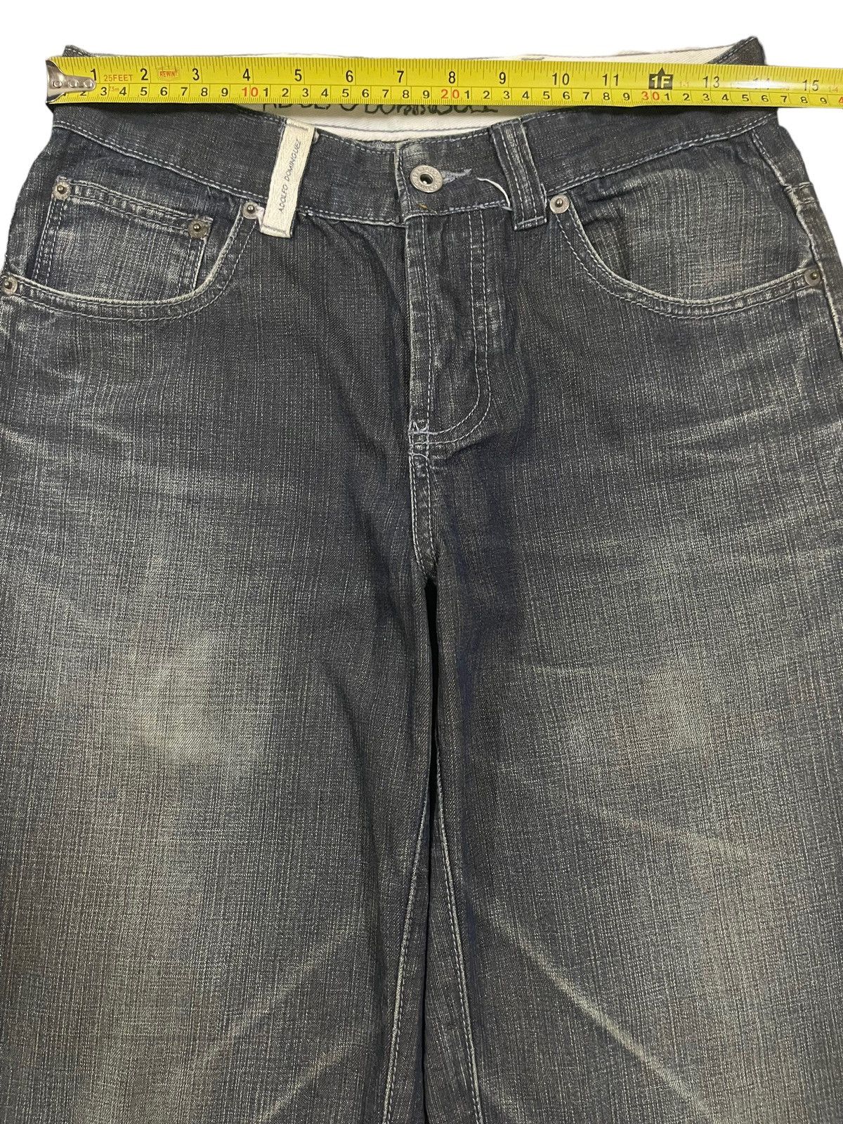 14th Addiction Vintage Adolfo Dominguez Faded Wash Style Baggy Jeans Size US 28 / EU 44 - 10 Thumbnail