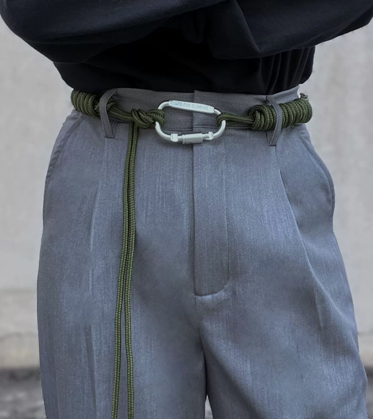 Other High street retro y2k luxury carabiner clip rope belt Size ONE SIZE - 1 Thumbnail