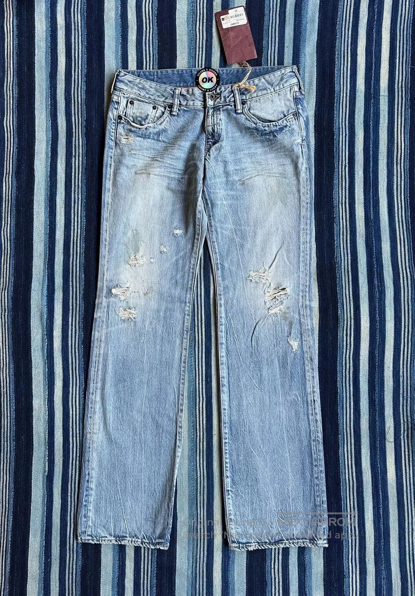 Prps new prps denim low waist flared pants. Size 29" - 1 Thumbnail
